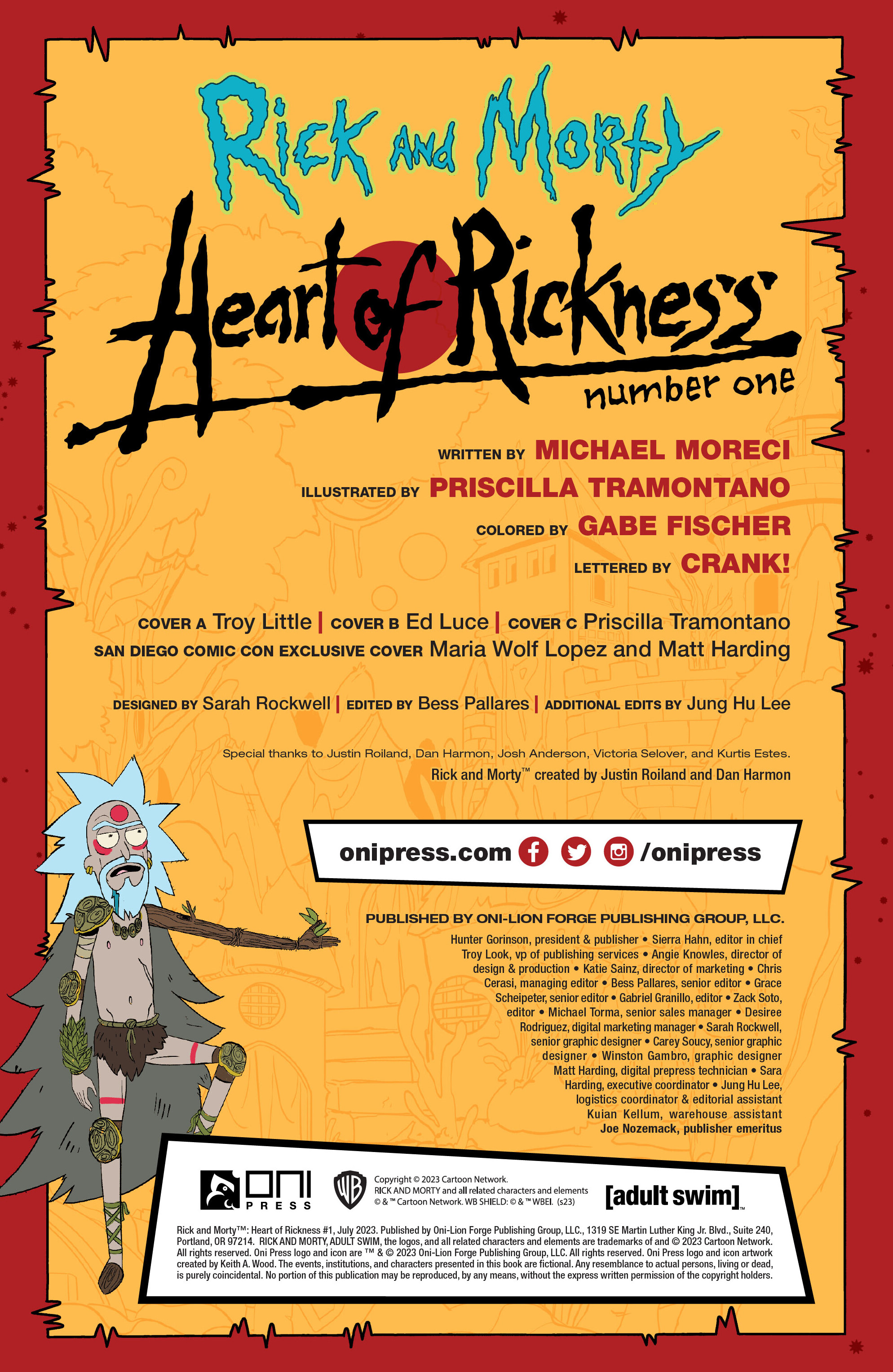 Rick and Morty: Heart of Rickness (2023): Chapter 1 - Page 2