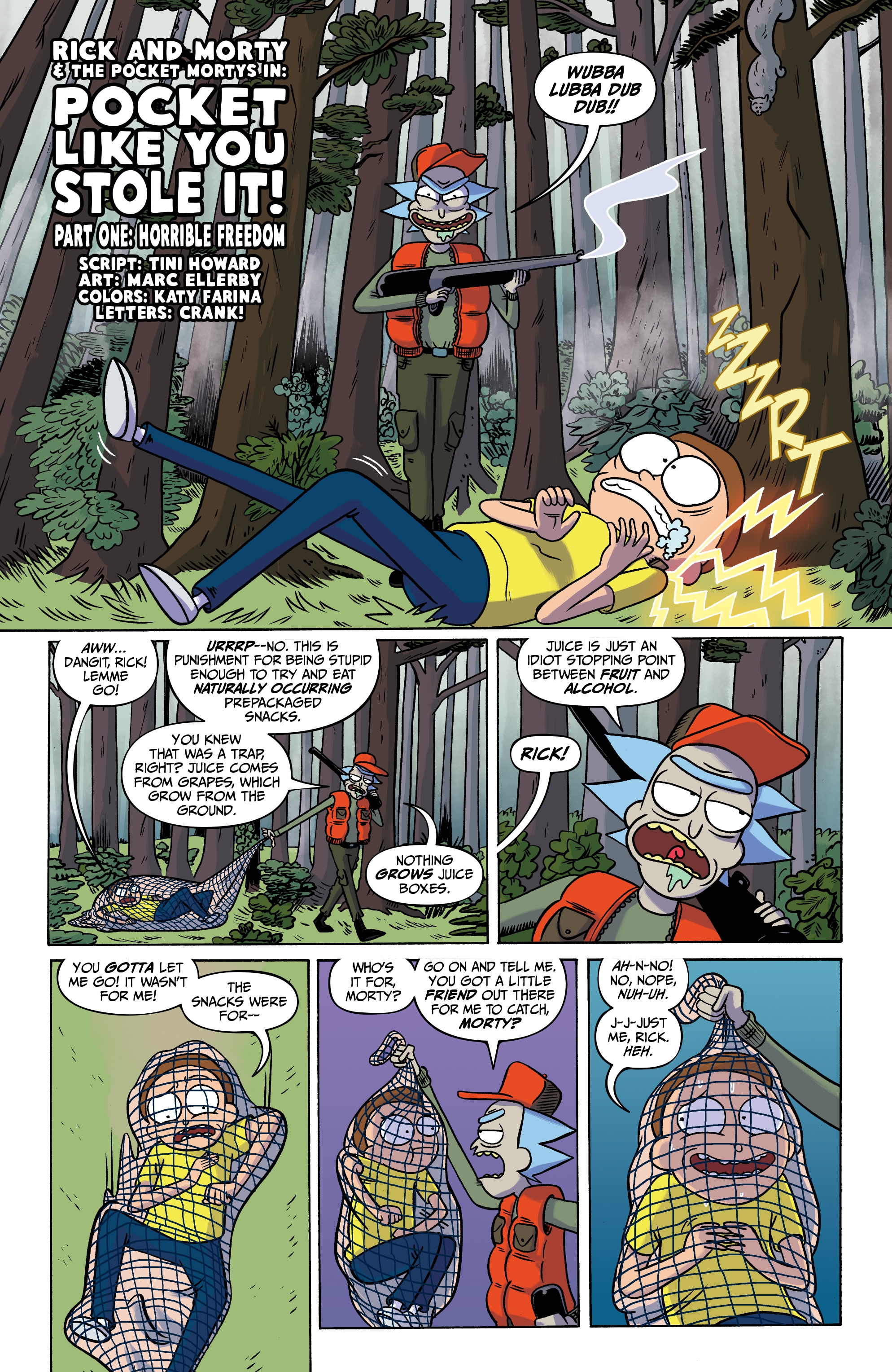 Rick and Morty: Pocket Like You Stole It (2017): Chapter 1 - Page 6