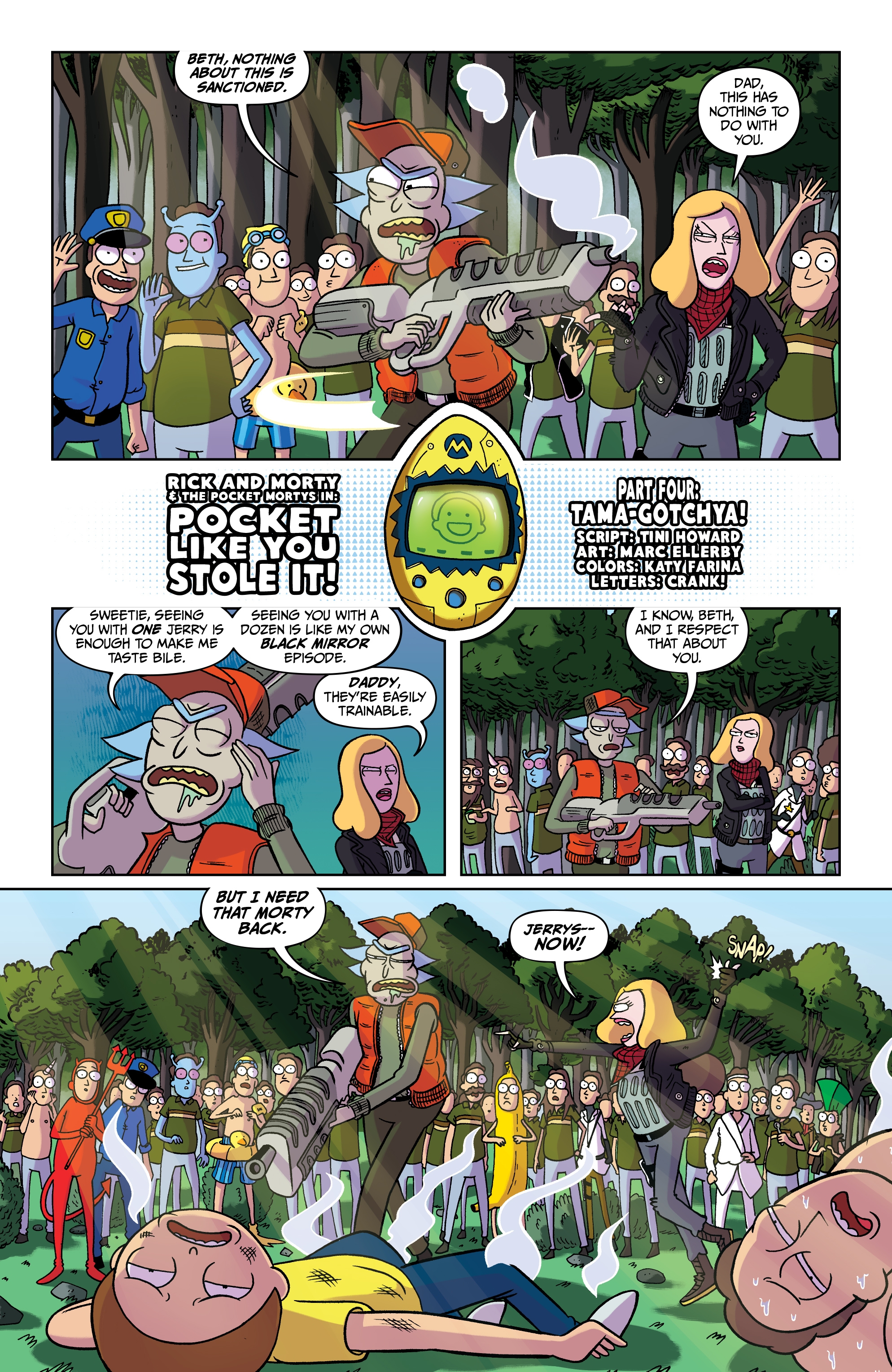 Rick and Morty: Pocket Like You Stole It (2017): Chapter 4 - Page 3