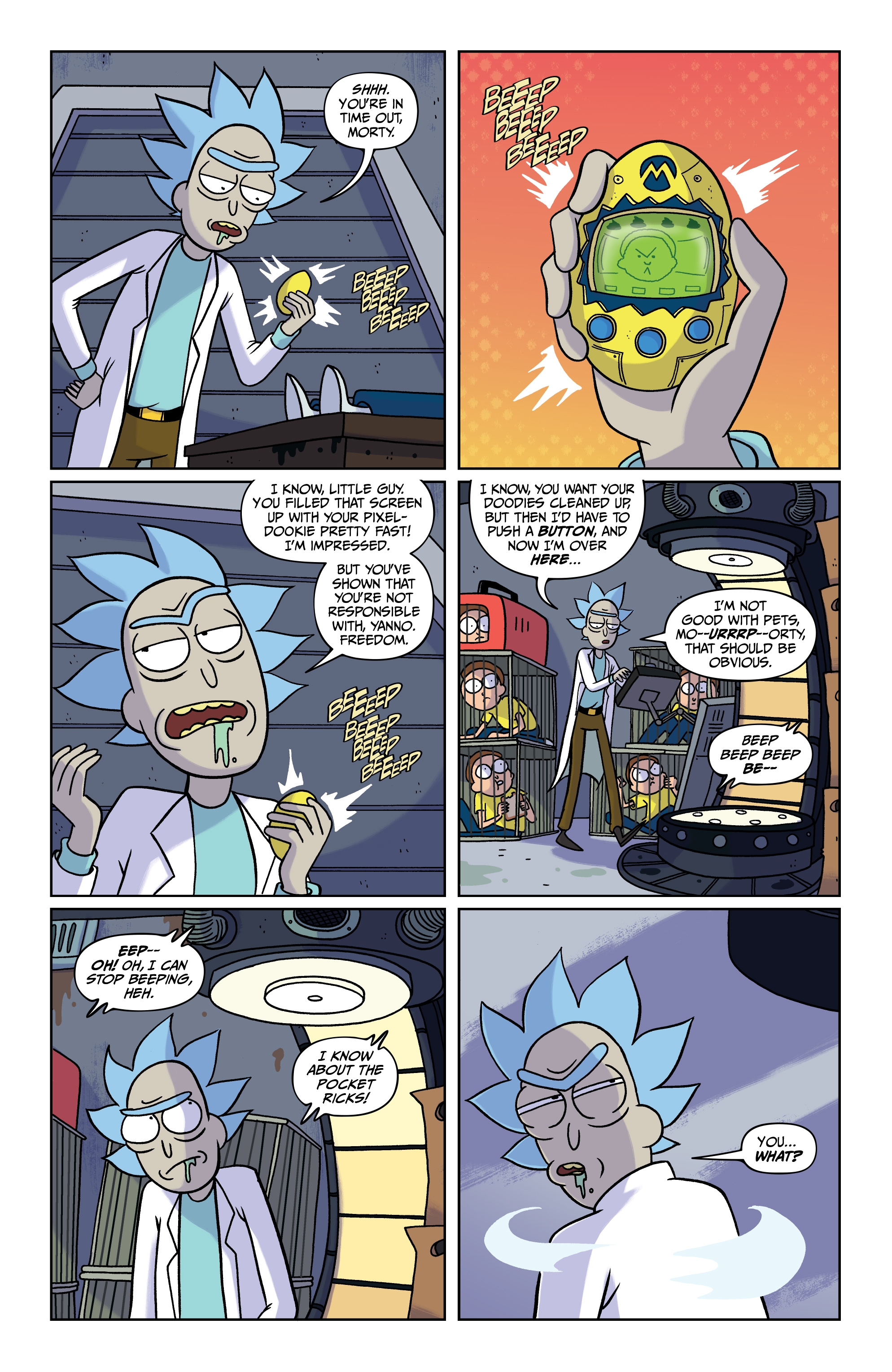 Rick and Morty: Pocket Like You Stole It (2017): Chapter 4 - Page 9