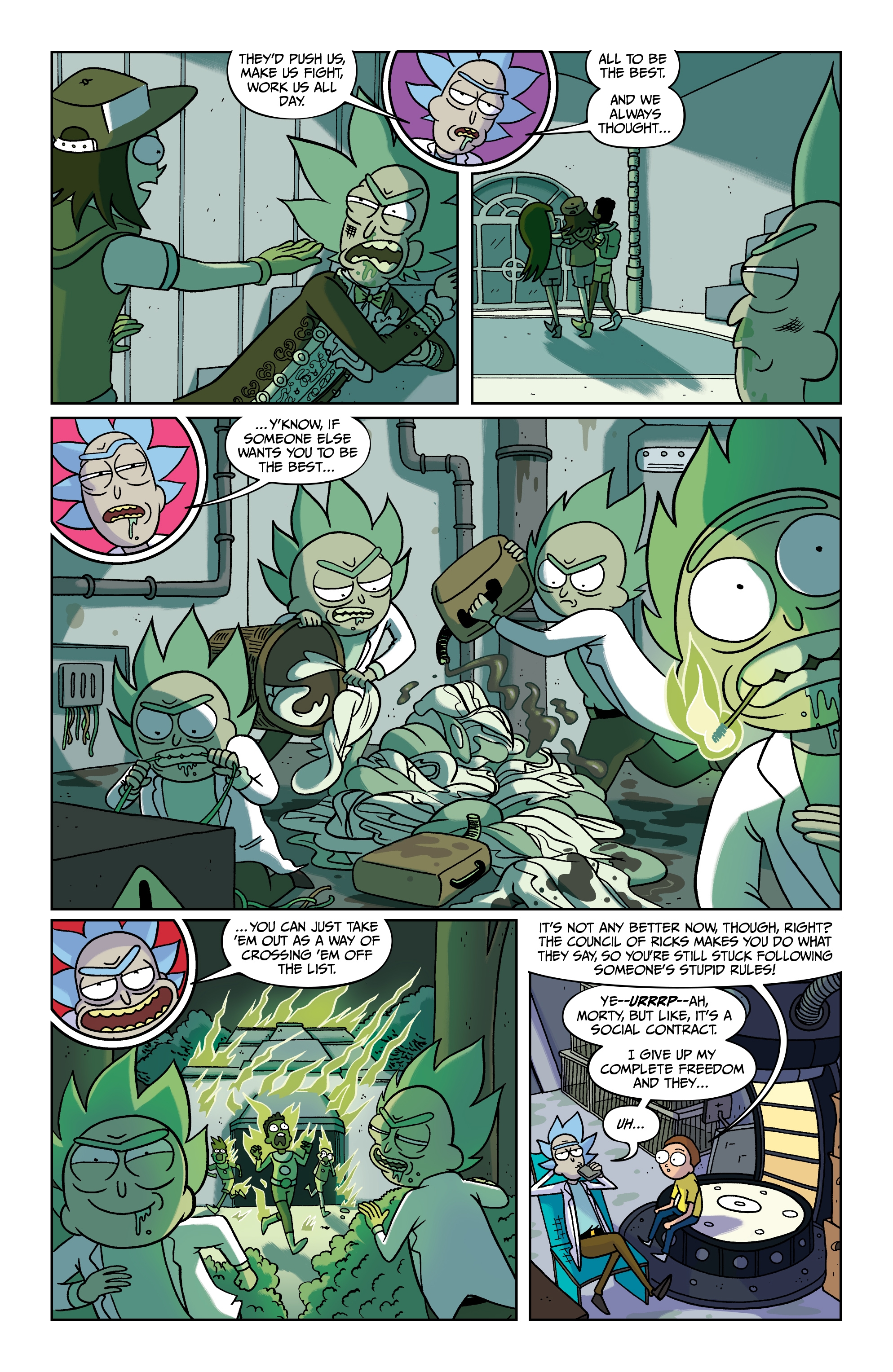 Rick and Morty: Pocket Like You Stole It (2017): Chapter 4 - Page 11