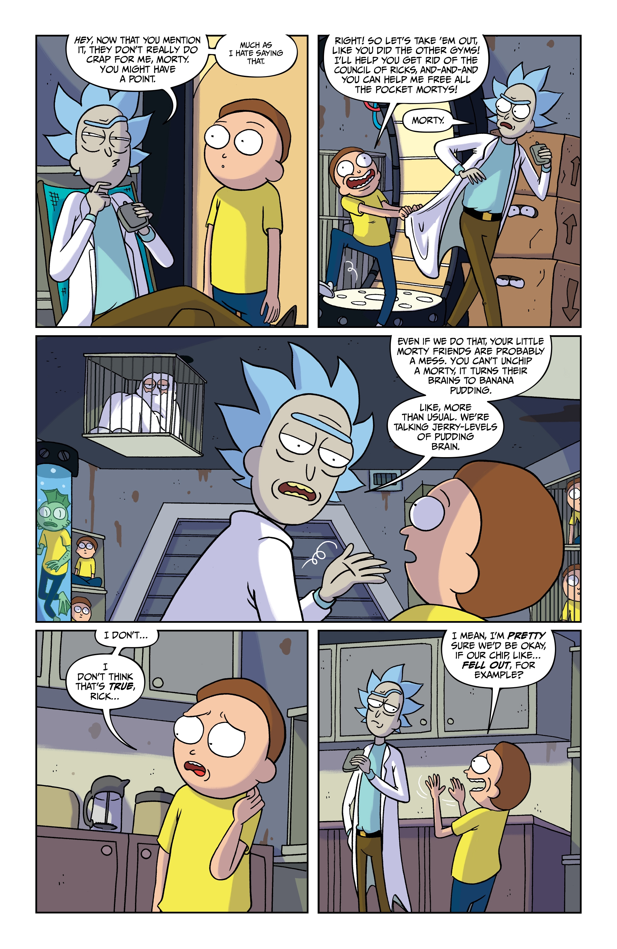 Rick and Morty: Pocket Like You Stole It (2017): Chapter 4 - Page 12