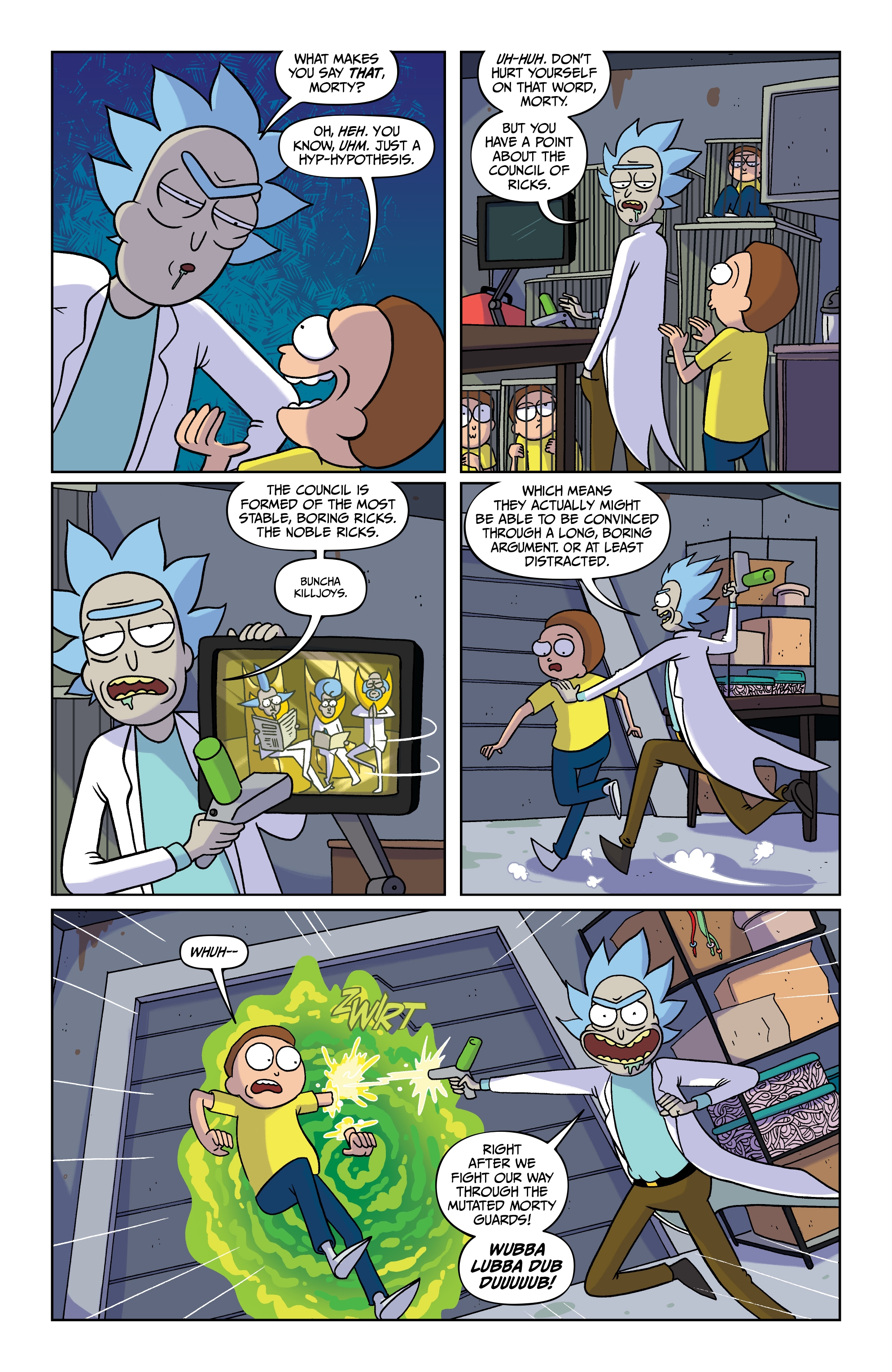 Rick and Morty: Pocket Like You Stole It (2017): Chapter 4 - Page 13