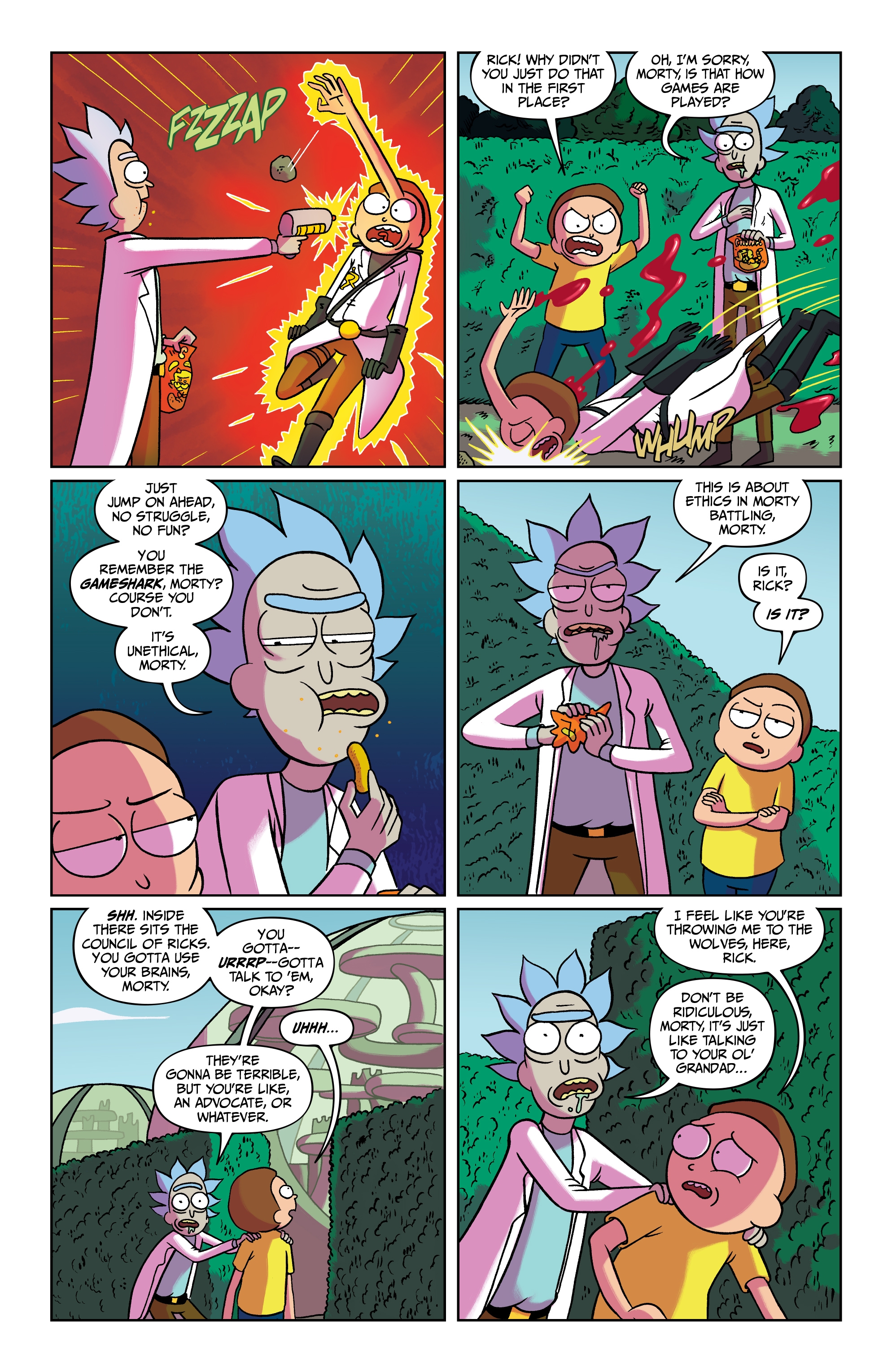 Rick and Morty: Pocket Like You Stole It (2017): Chapter 4 - Page 21
