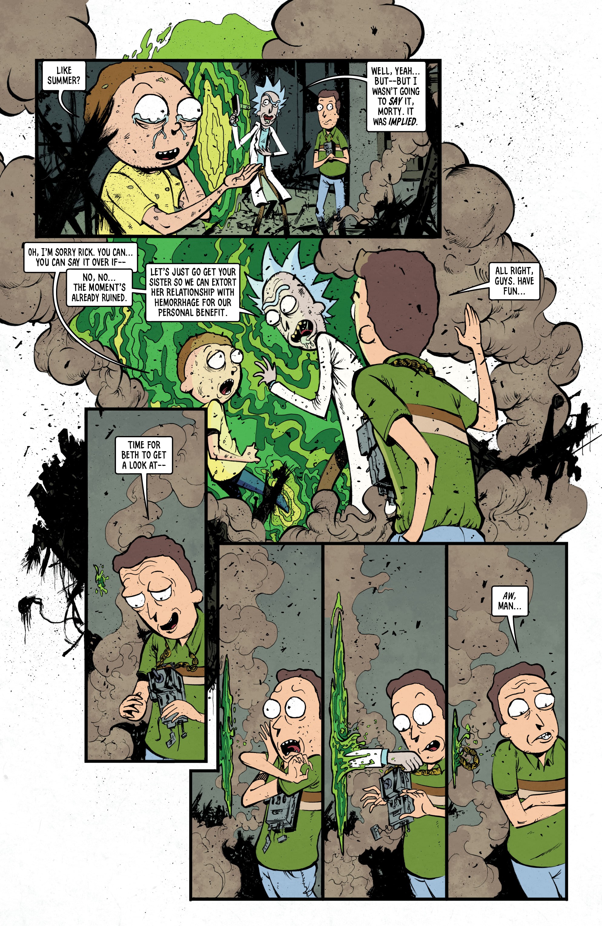 Rick and Morty Presents: Death Stalkers (2021): Chapter 1 - Page 12