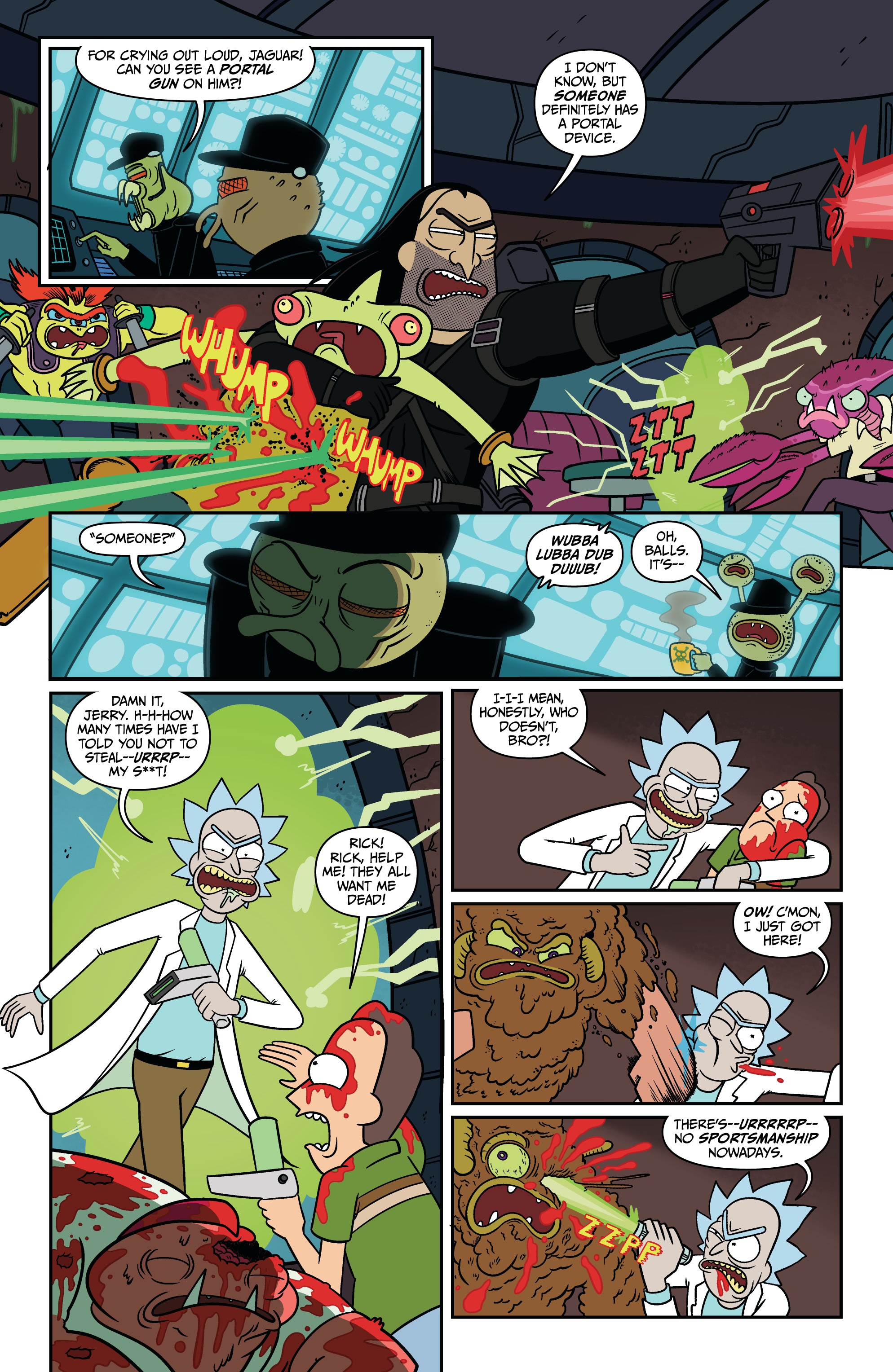 Rick and Morty Presents: Jaguar (2020): Chapter 1 - Page 11