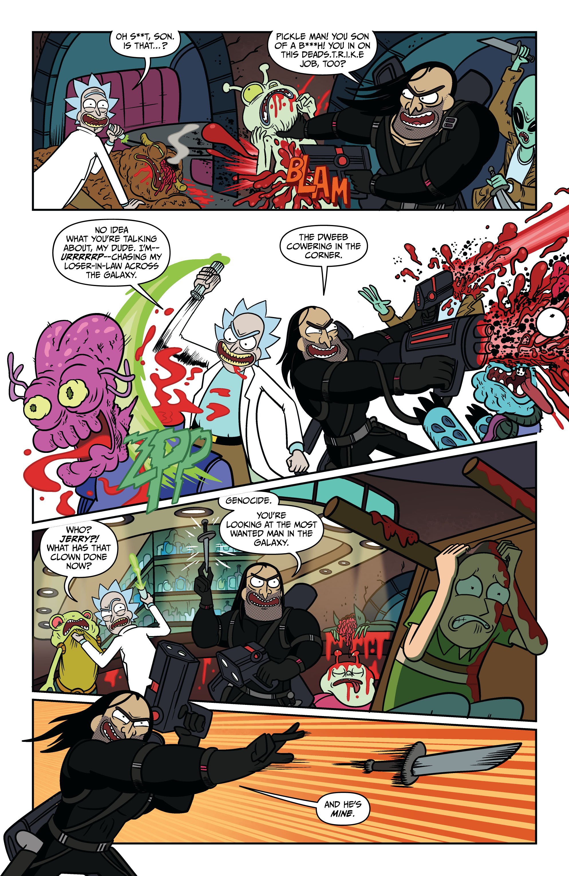 Rick and Morty Presents: Jaguar (2020): Chapter 1 - Page 12