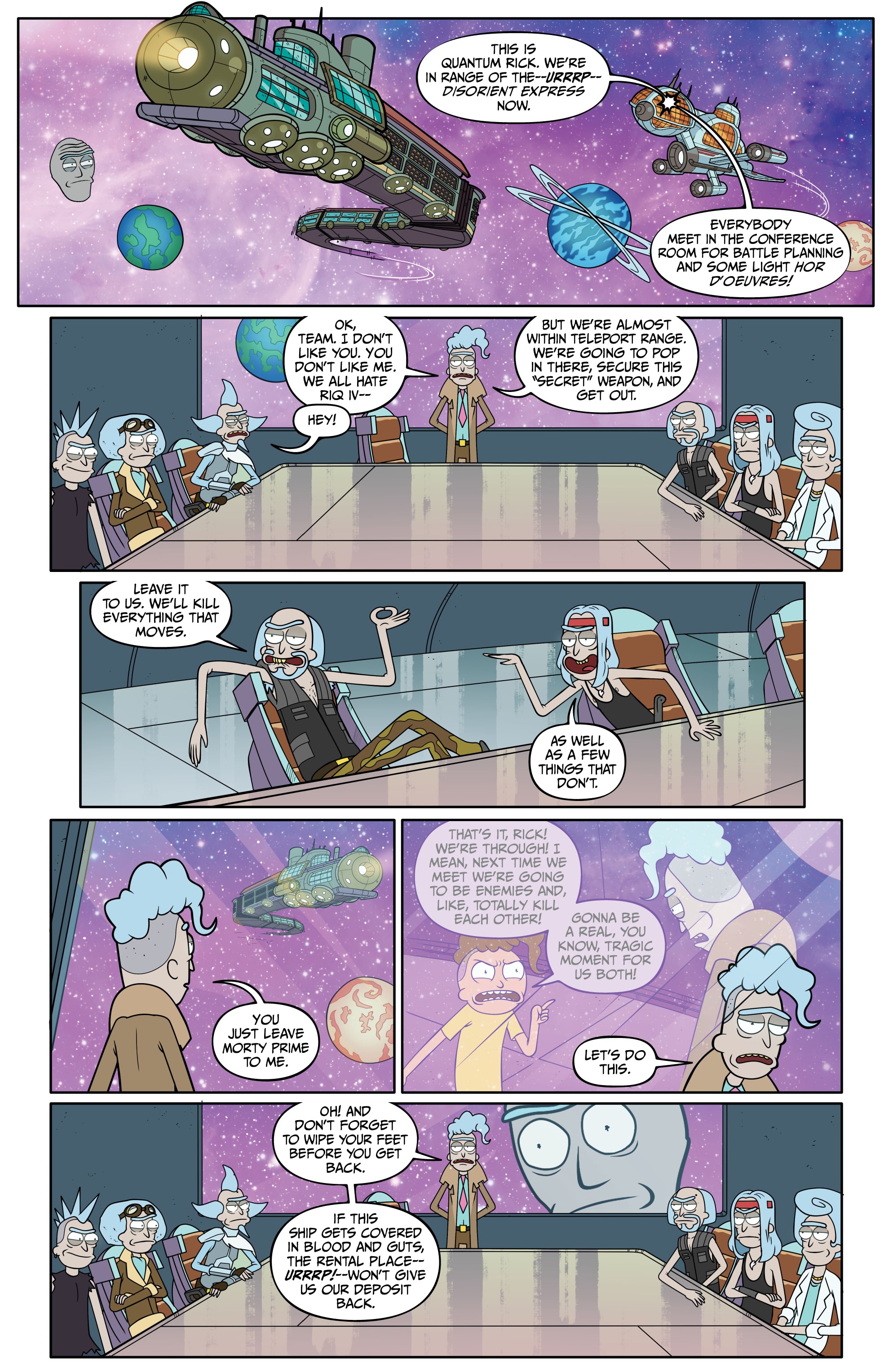Rick and Morty Presents: The Council of Ricks (2020): Chapter 1 - Page 11