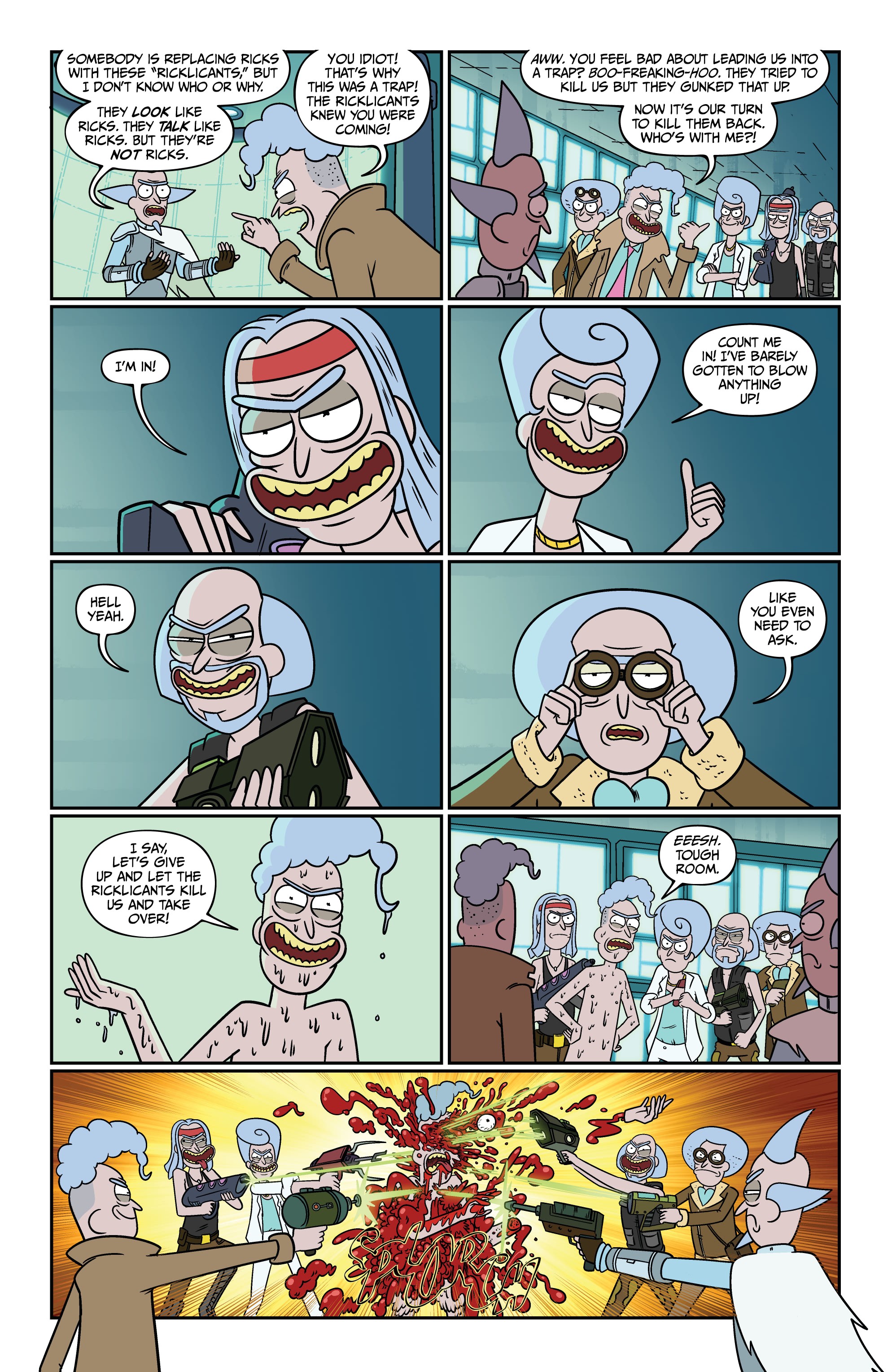 Rick and Morty Presents: The Council of Ricks (2020): Chapter 1 - Page 17