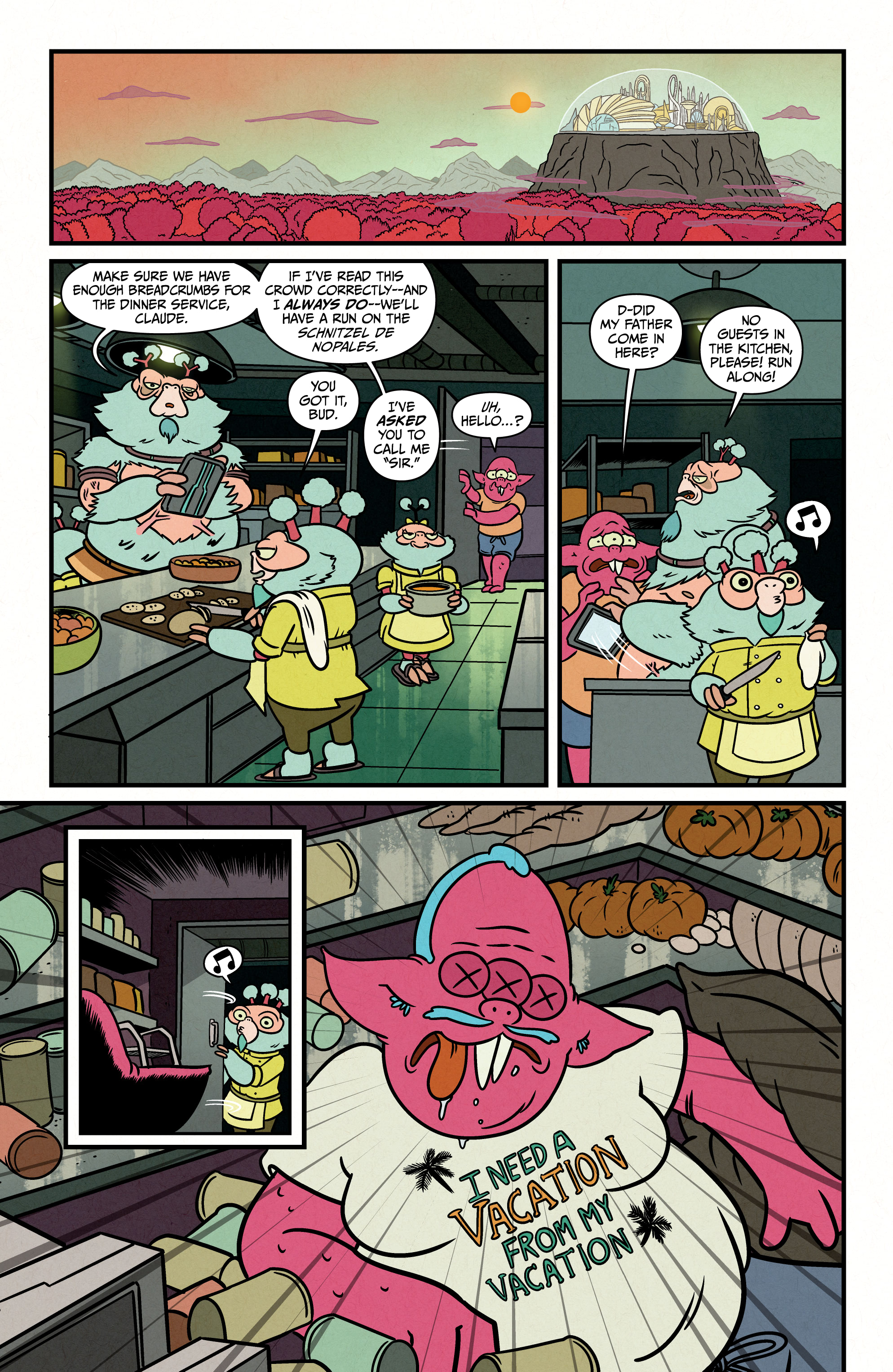 Rick and Morty Presents: The Hotel Immortal (2021): Chapter 1 - Page 3