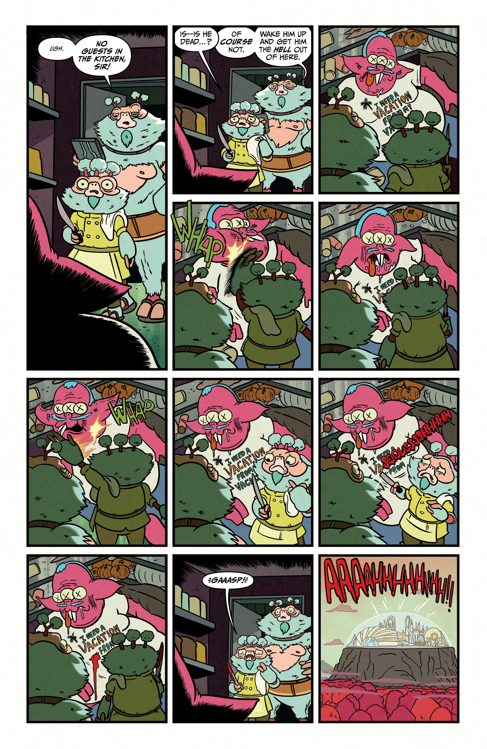Rick and Morty Presents: The Hotel Immortal (2021): Chapter 1 - Page 4
