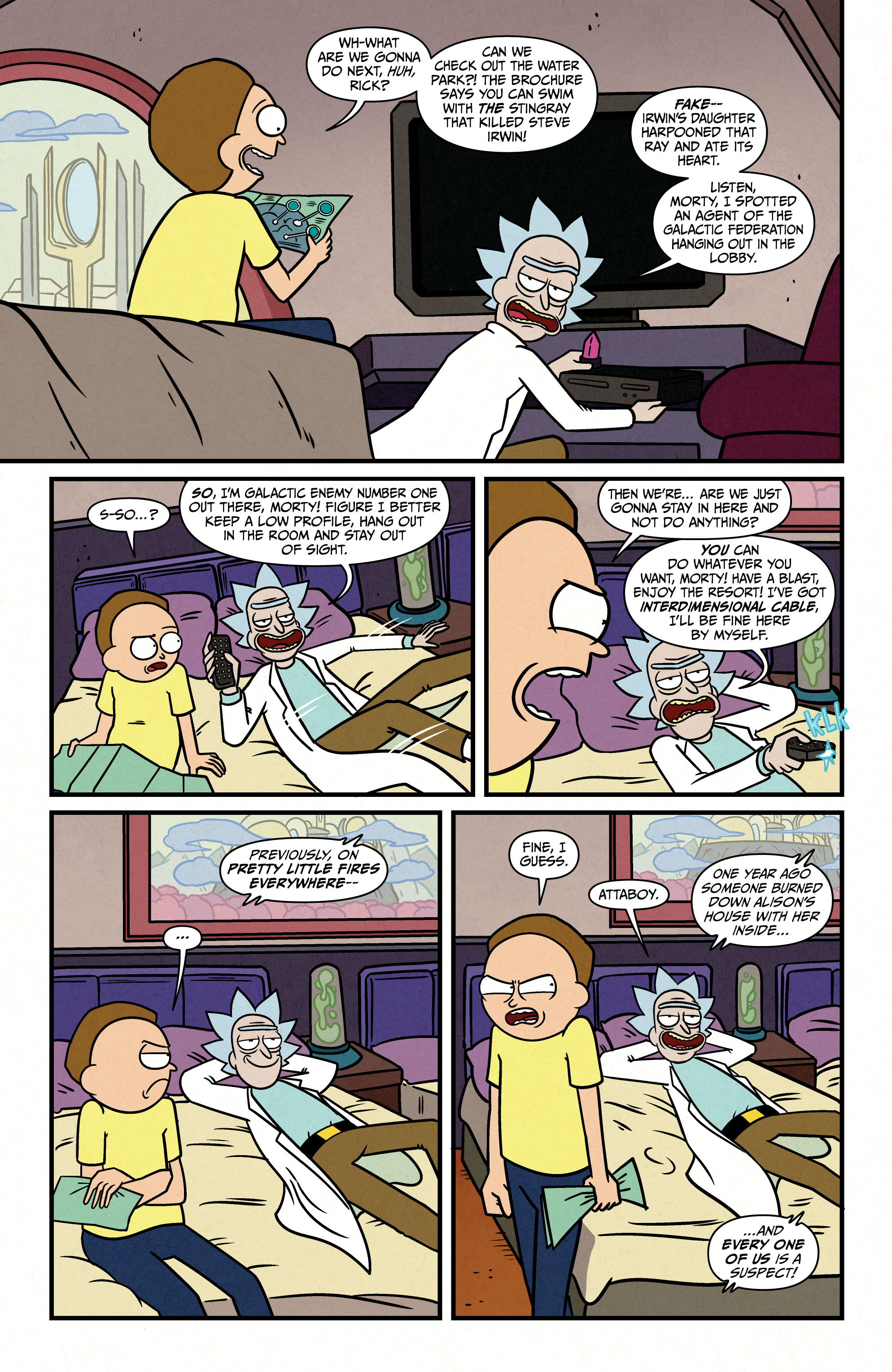 Rick and Morty Presents: The Hotel Immortal (2021): Chapter 1 - Page 8