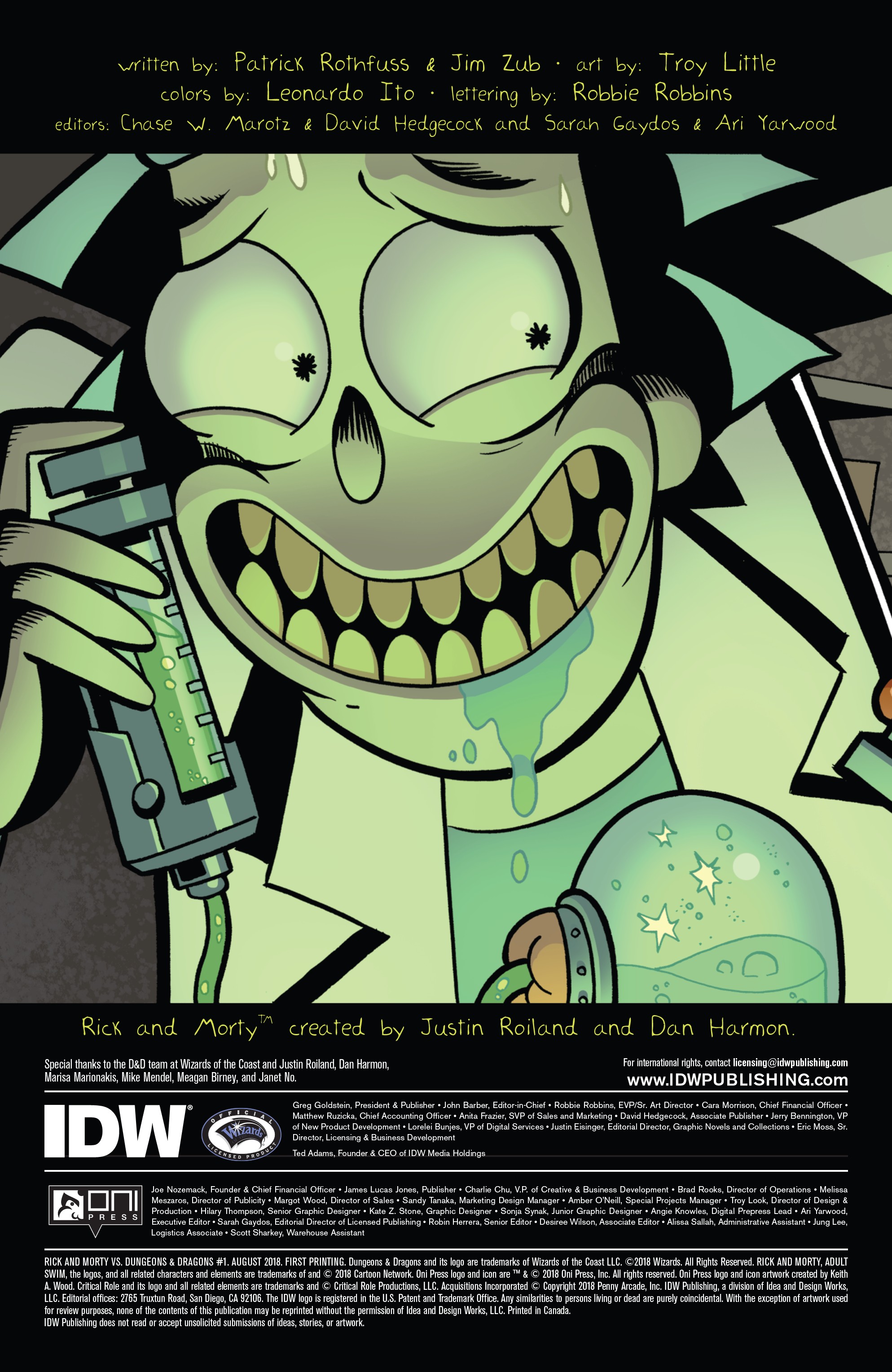 Rick and Morty vs. Dungeons & Dragons (2018-): Chapter 1 - Page 2