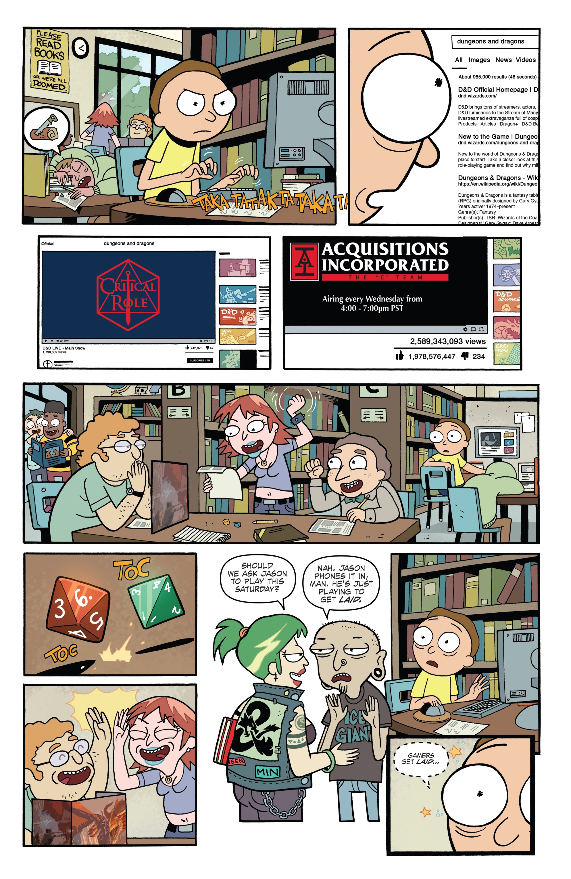 Rick and Morty vs. Dungeons & Dragons (2018-): Chapter 1 - Page 6