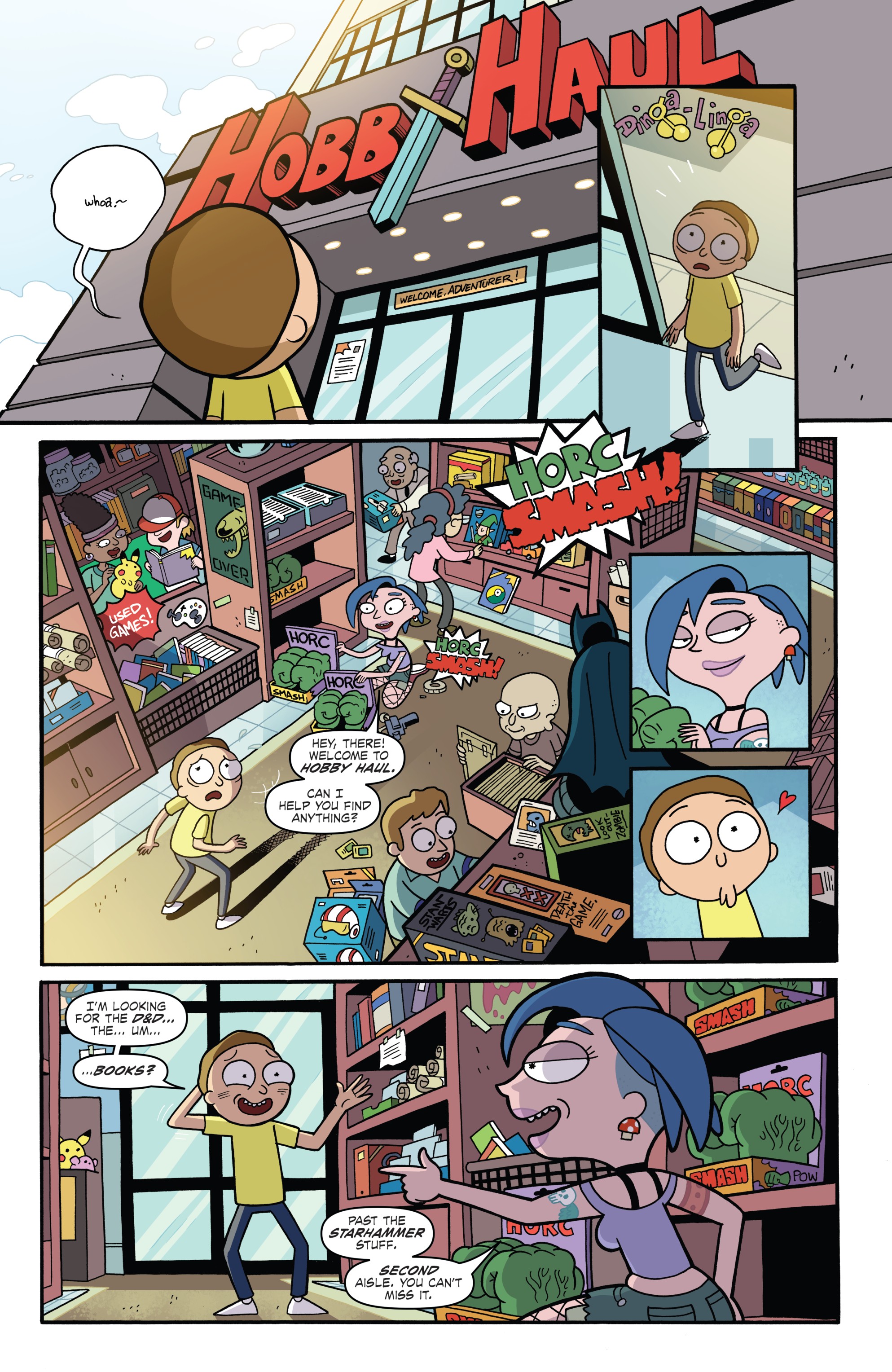 Rick and Morty vs. Dungeons & Dragons (2018-): Chapter 1 - Page 7