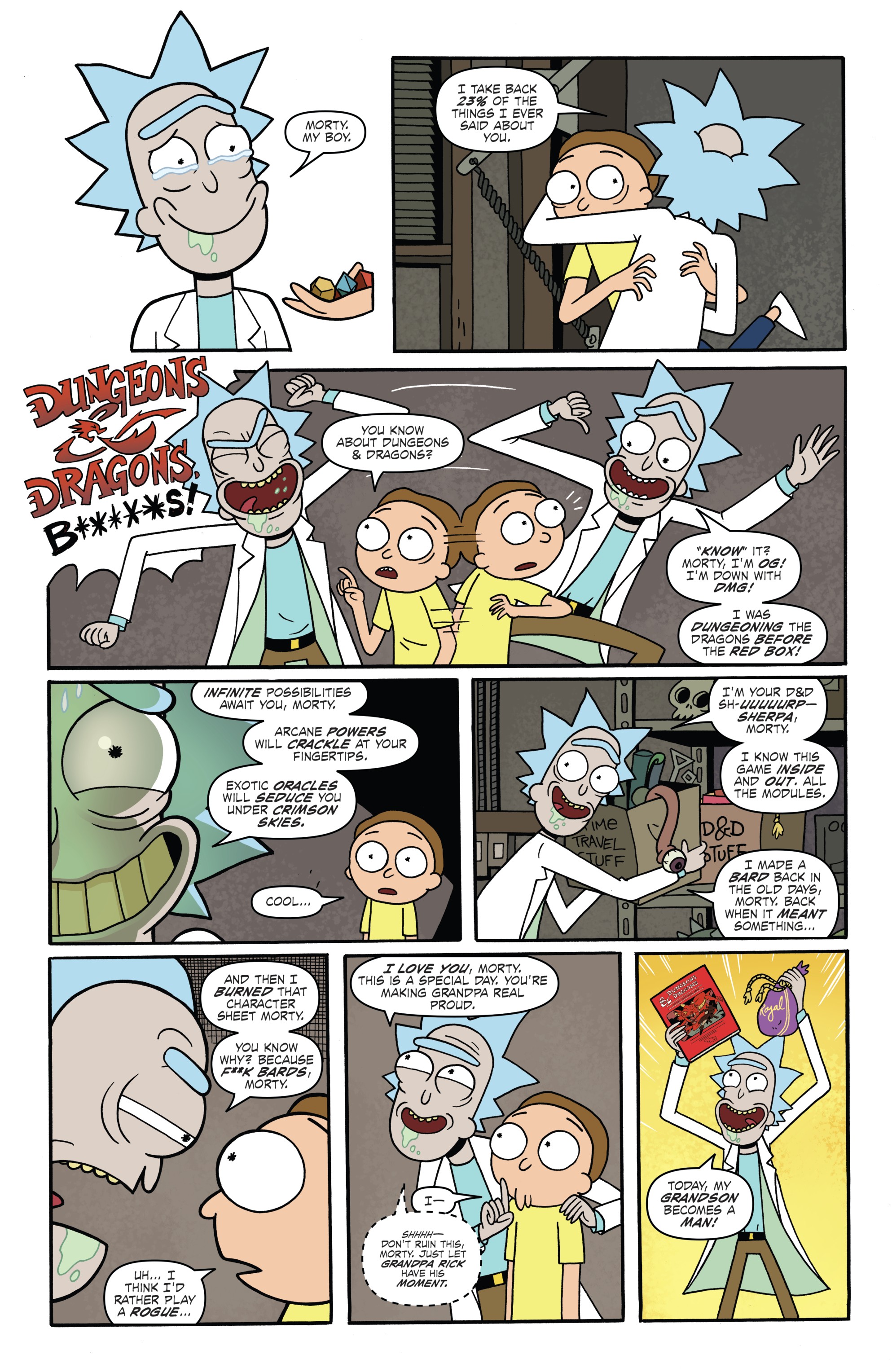 Rick and Morty vs. Dungeons & Dragons (2018-): Chapter 1 - Page 12