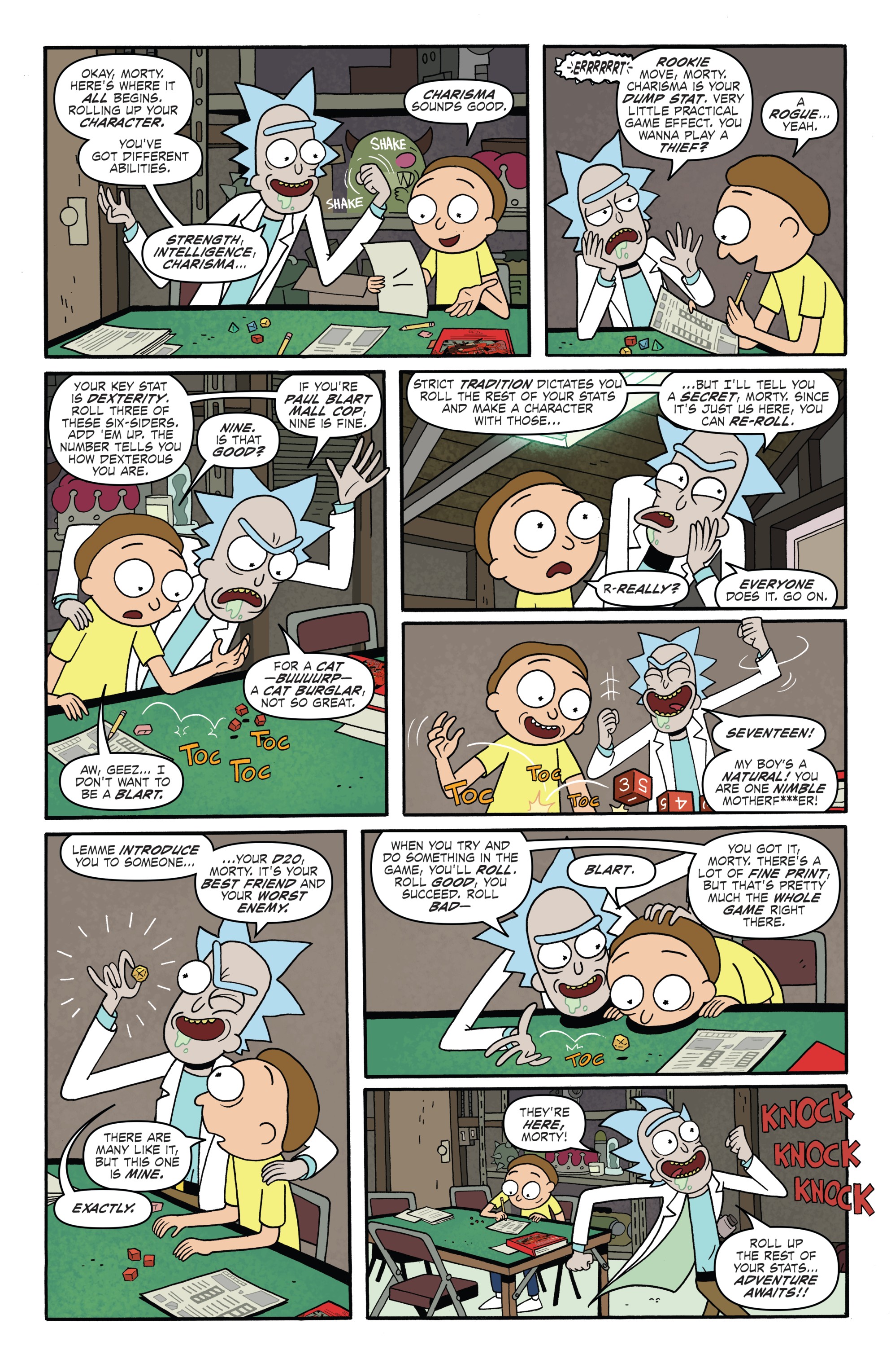Rick and Morty vs. Dungeons & Dragons (2018-): Chapter 1 - Page 13