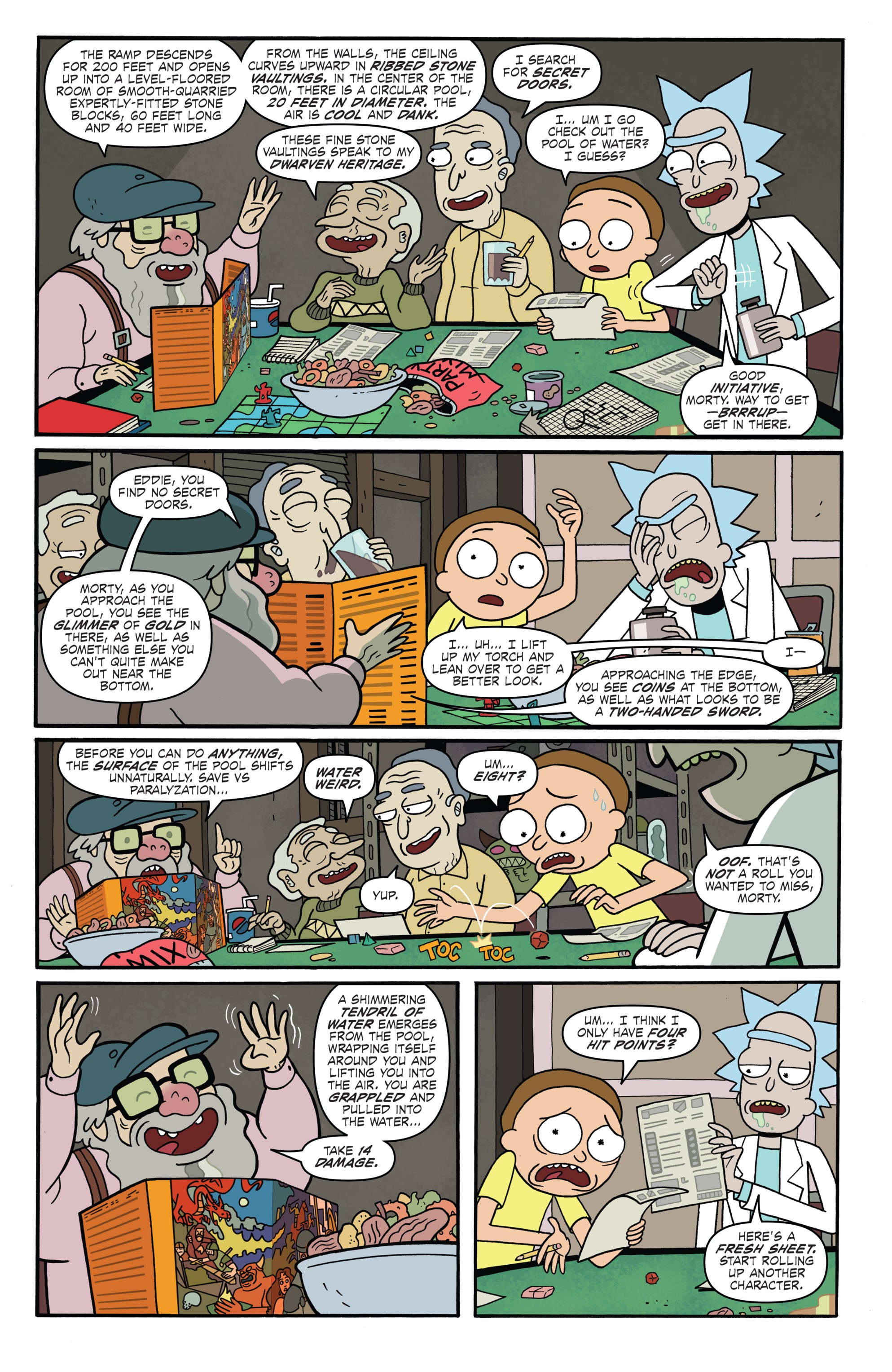Rick and Morty vs. Dungeons & Dragons (2018-): Chapter 1 - Page 14