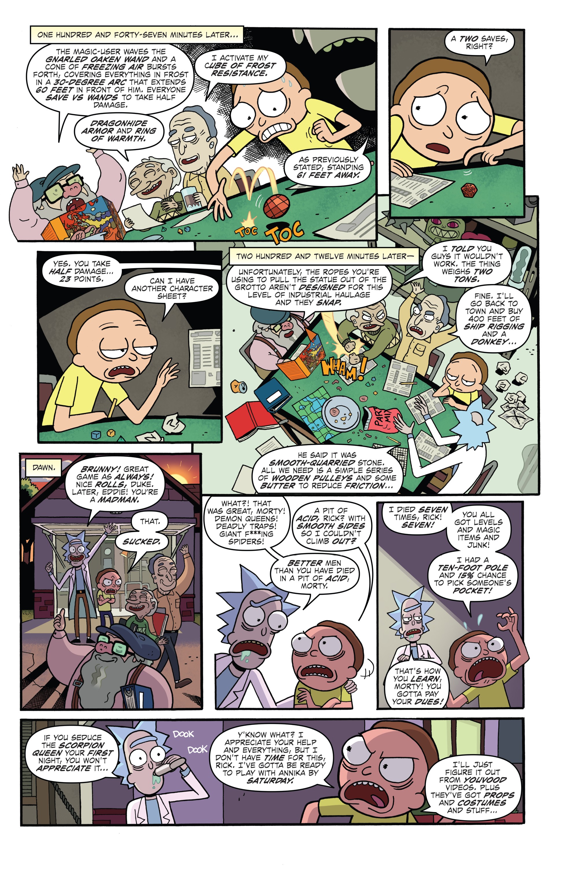 Rick and Morty vs. Dungeons & Dragons (2018-): Chapter 1 - Page 15