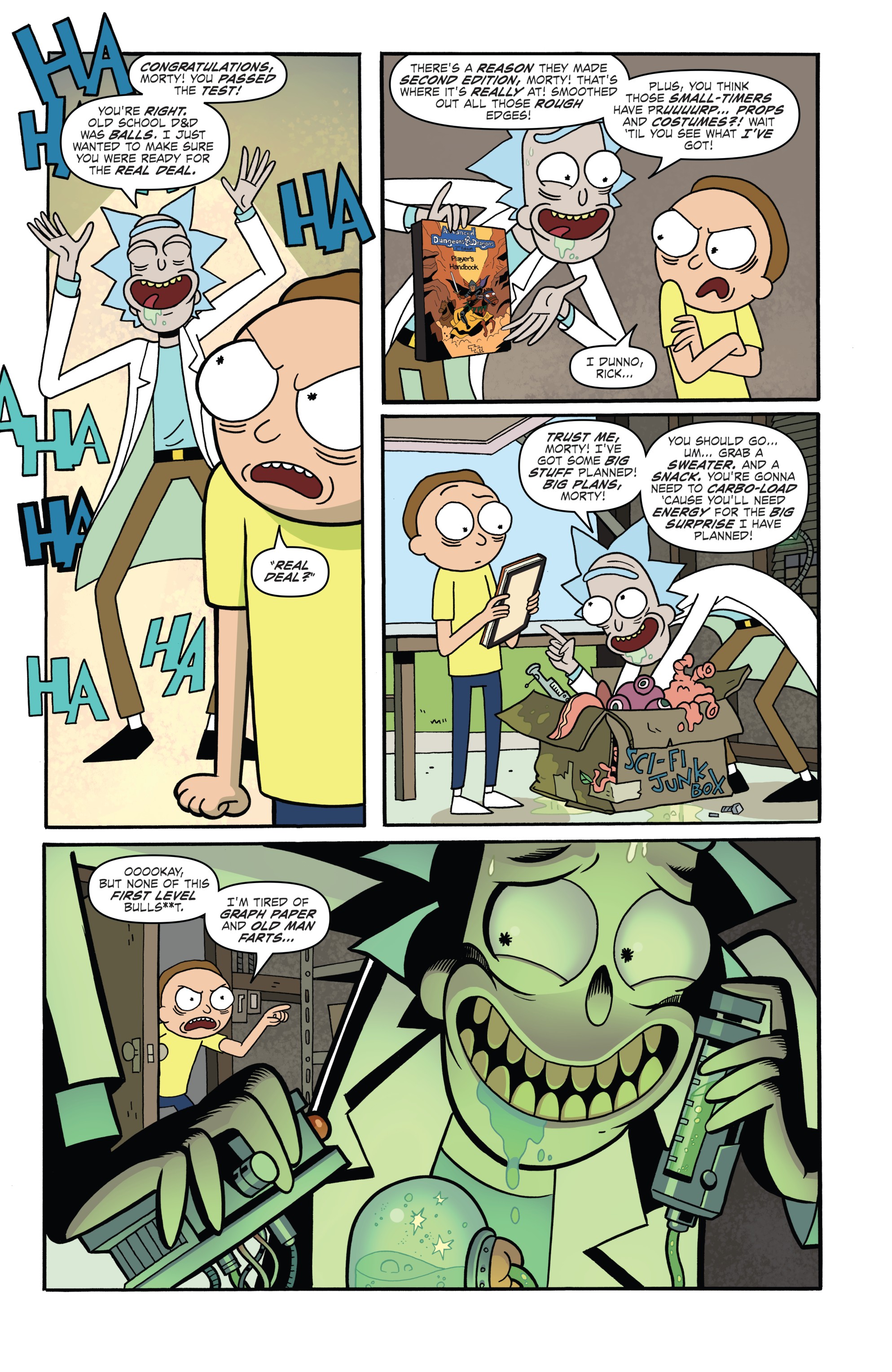 Rick and Morty vs. Dungeons & Dragons (2018-): Chapter 1 - Page 16