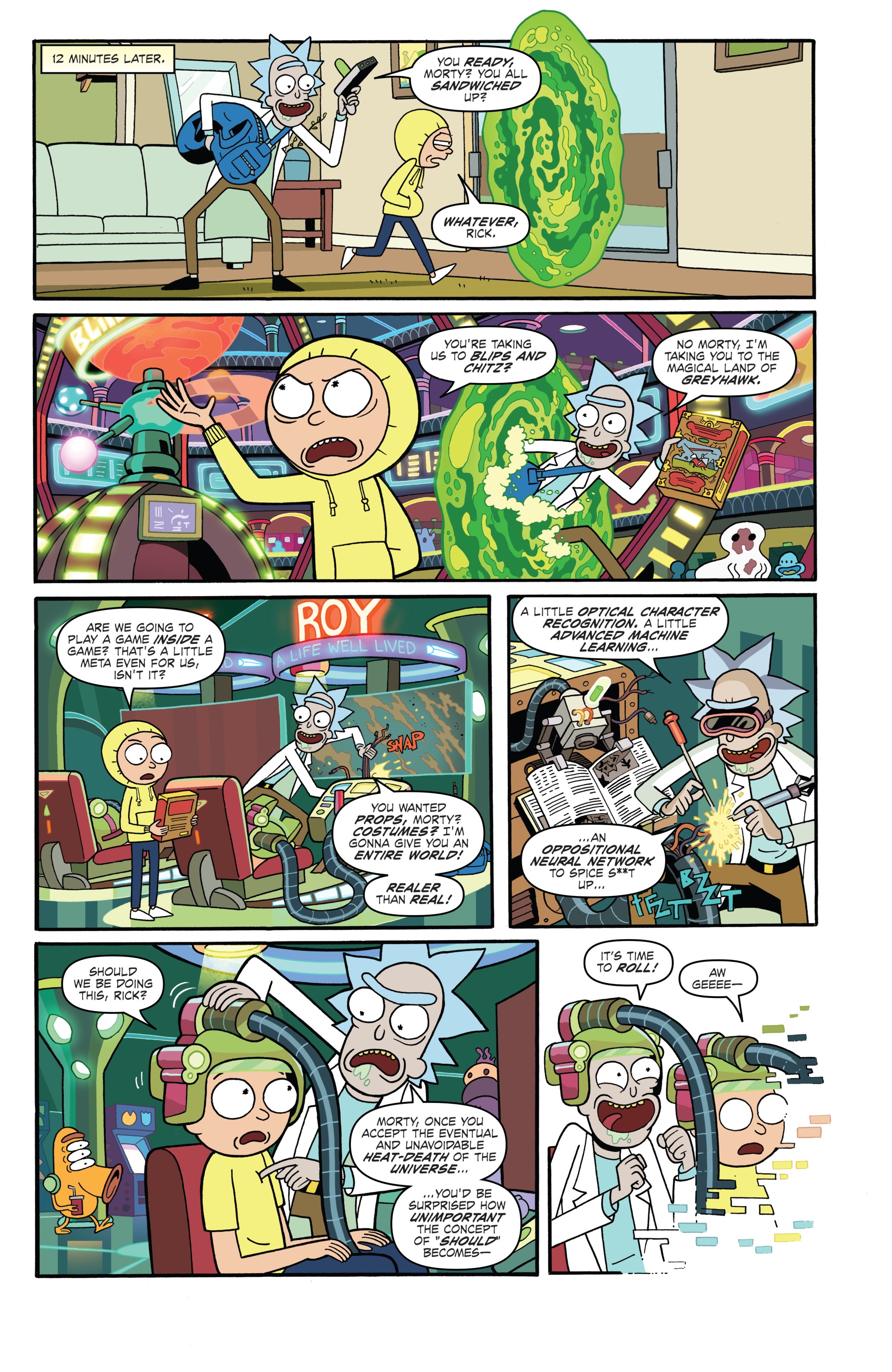 Rick and Morty vs. Dungeons & Dragons (2018-): Chapter 1 - Page 17