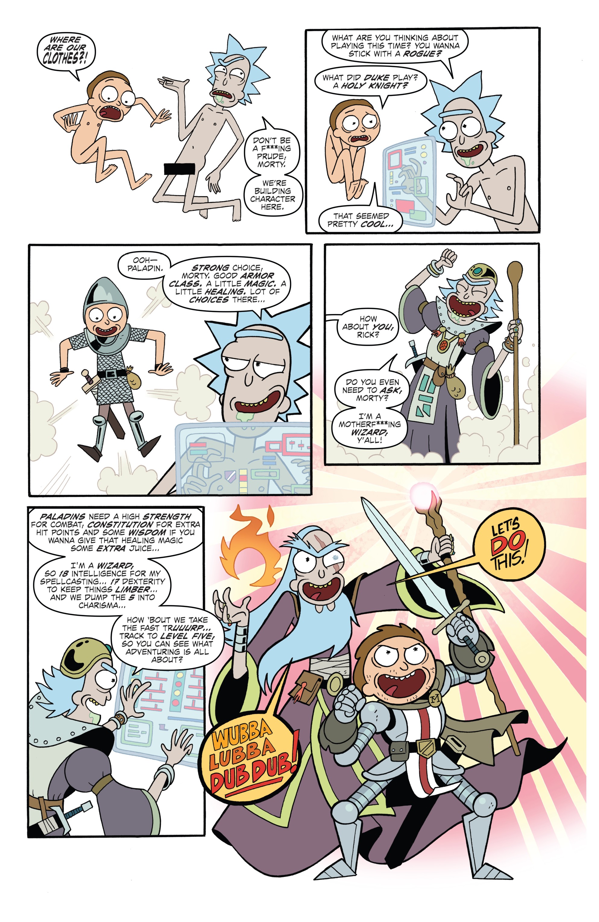 Rick and Morty vs. Dungeons & Dragons (2018-): Chapter 1 - Page 18