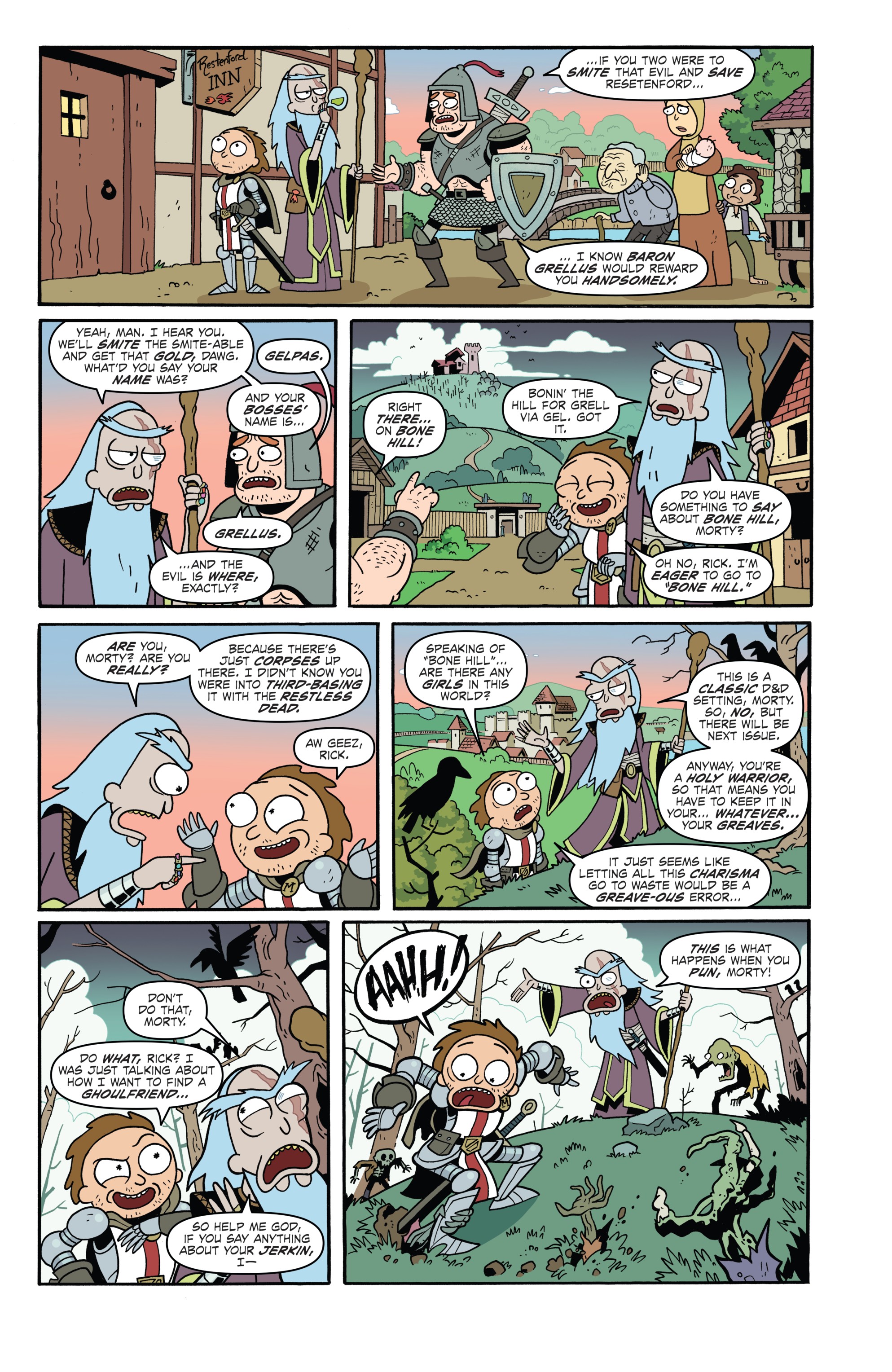 Rick and Morty vs. Dungeons & Dragons (2018-): Chapter 1 - Page 19