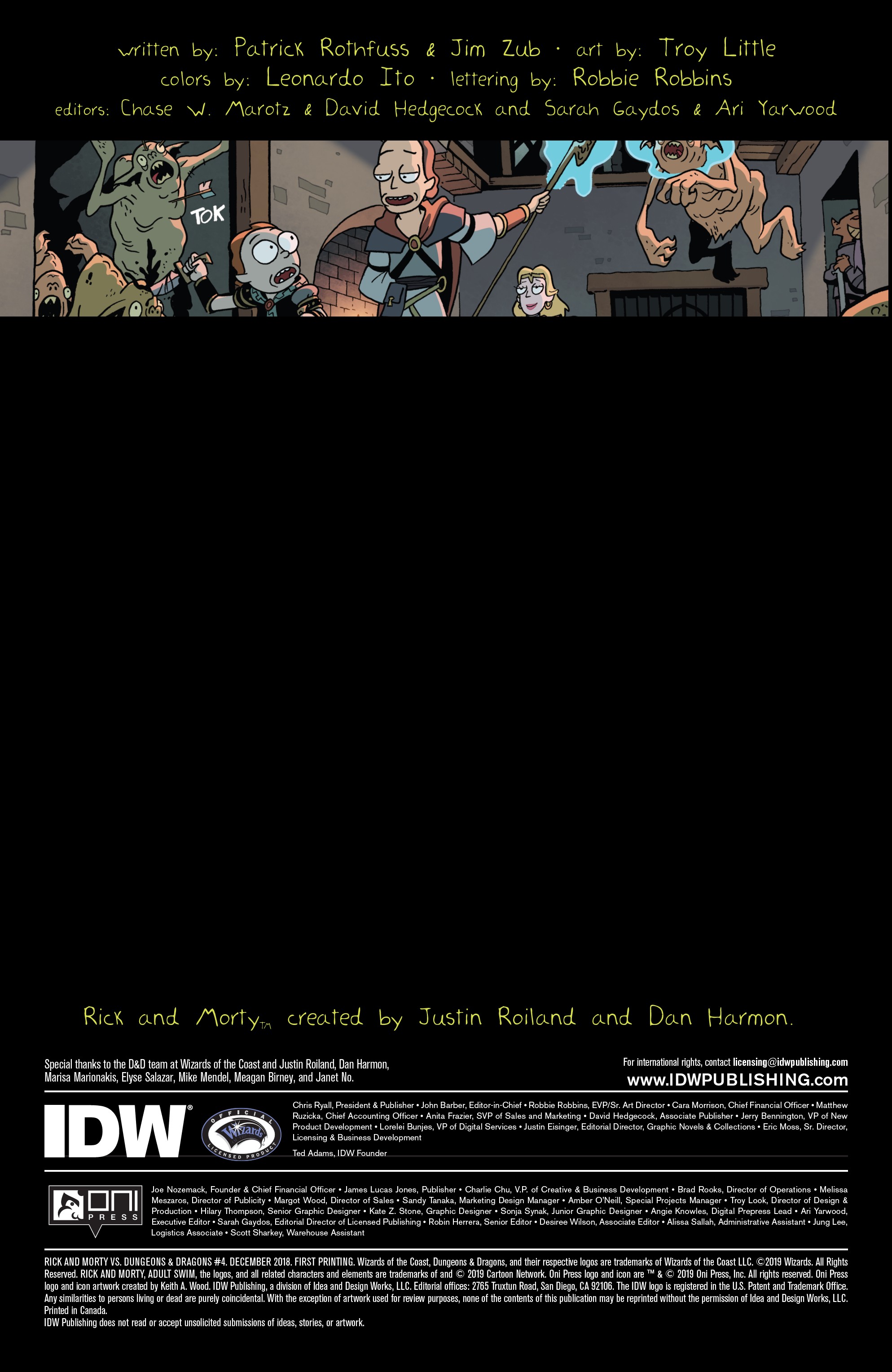 Rick and Morty vs. Dungeons & Dragons (2018-): Chapter 4 - Page 2