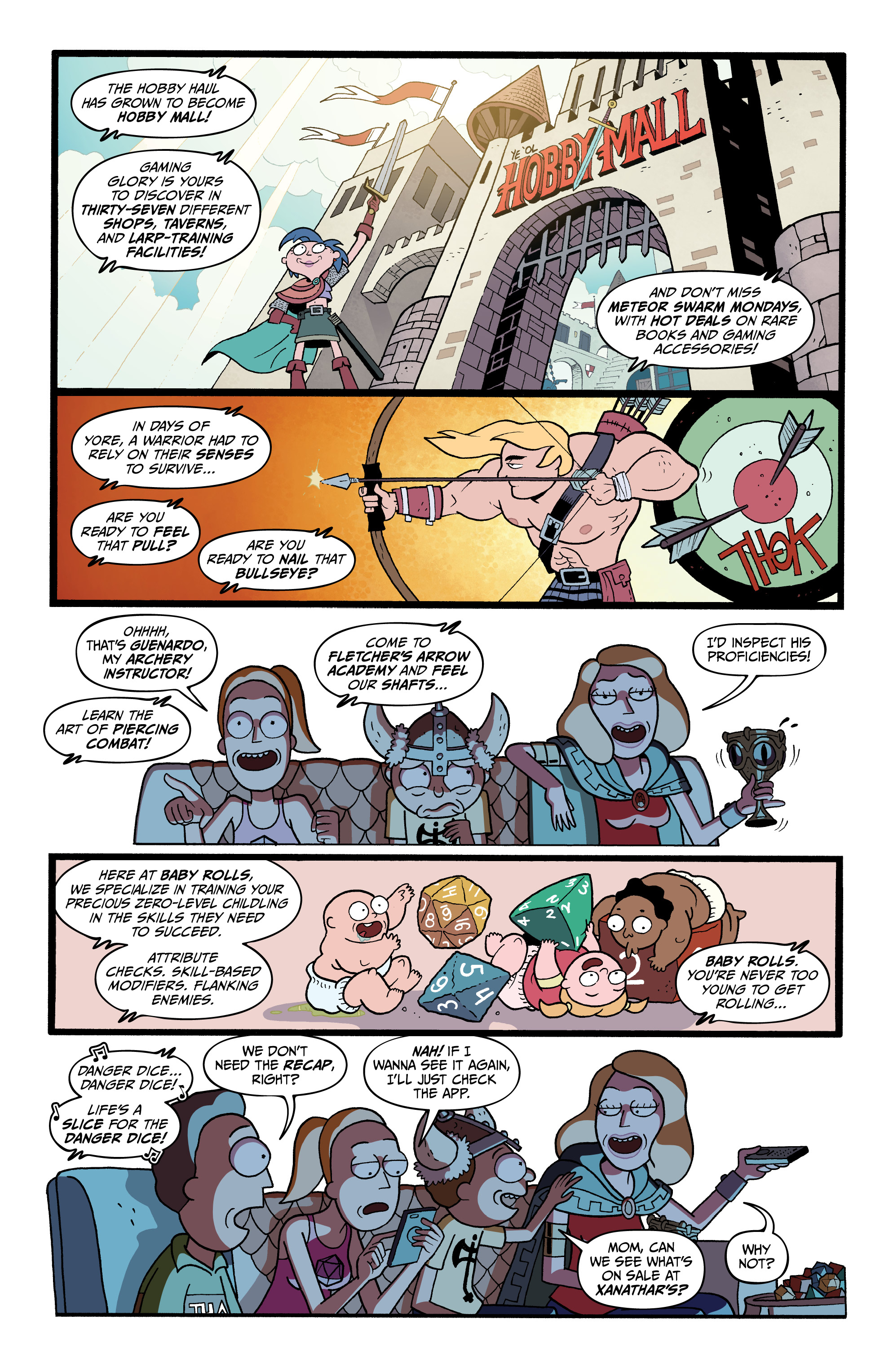 Rick and Morty vs. Dungeons & Dragons II: Painscape (2019-): Chapter 1 - Page 5