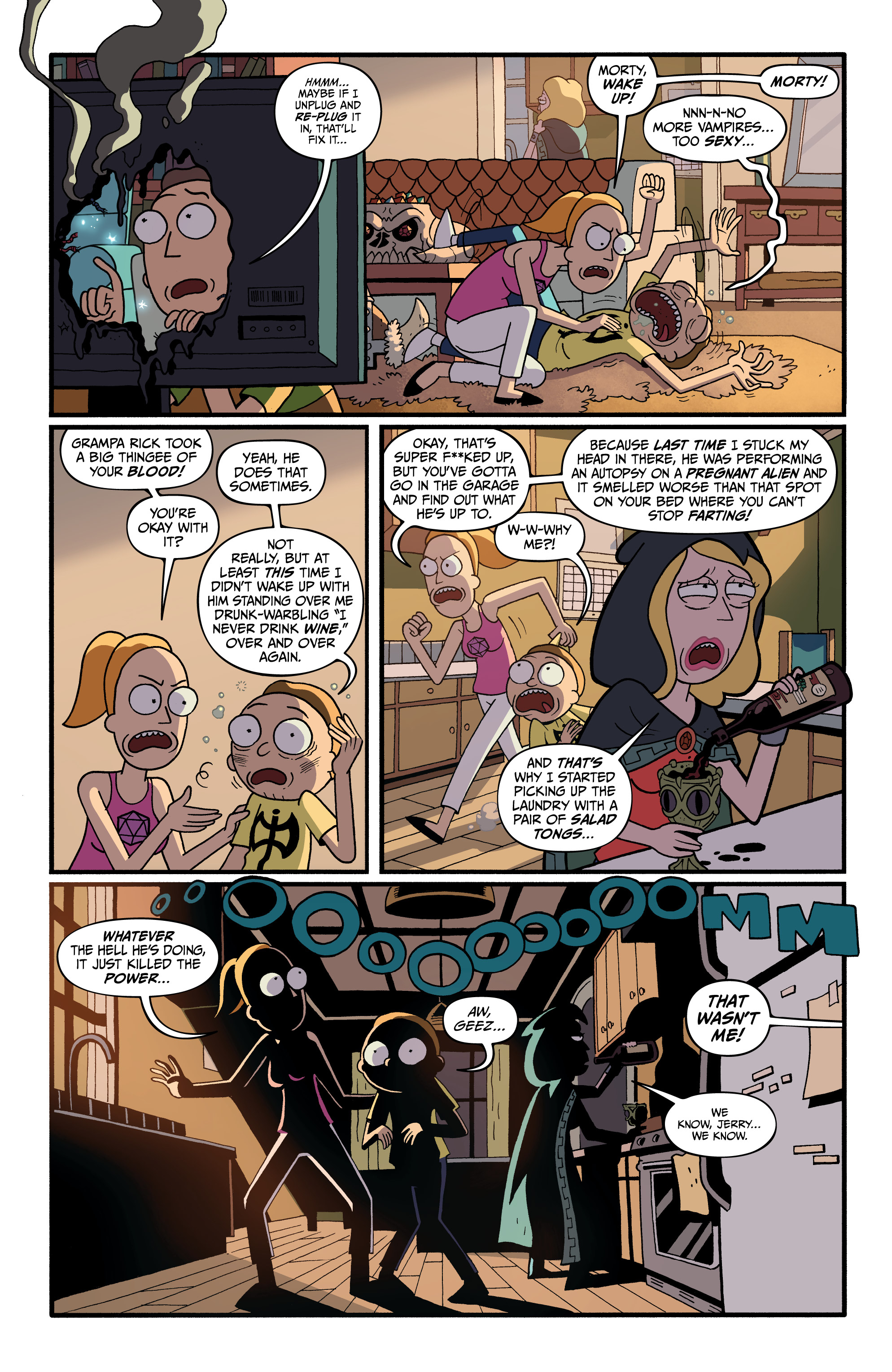 Rick and Morty vs. Dungeons & Dragons II: Painscape (2019-): Chapter 1 - Page 9