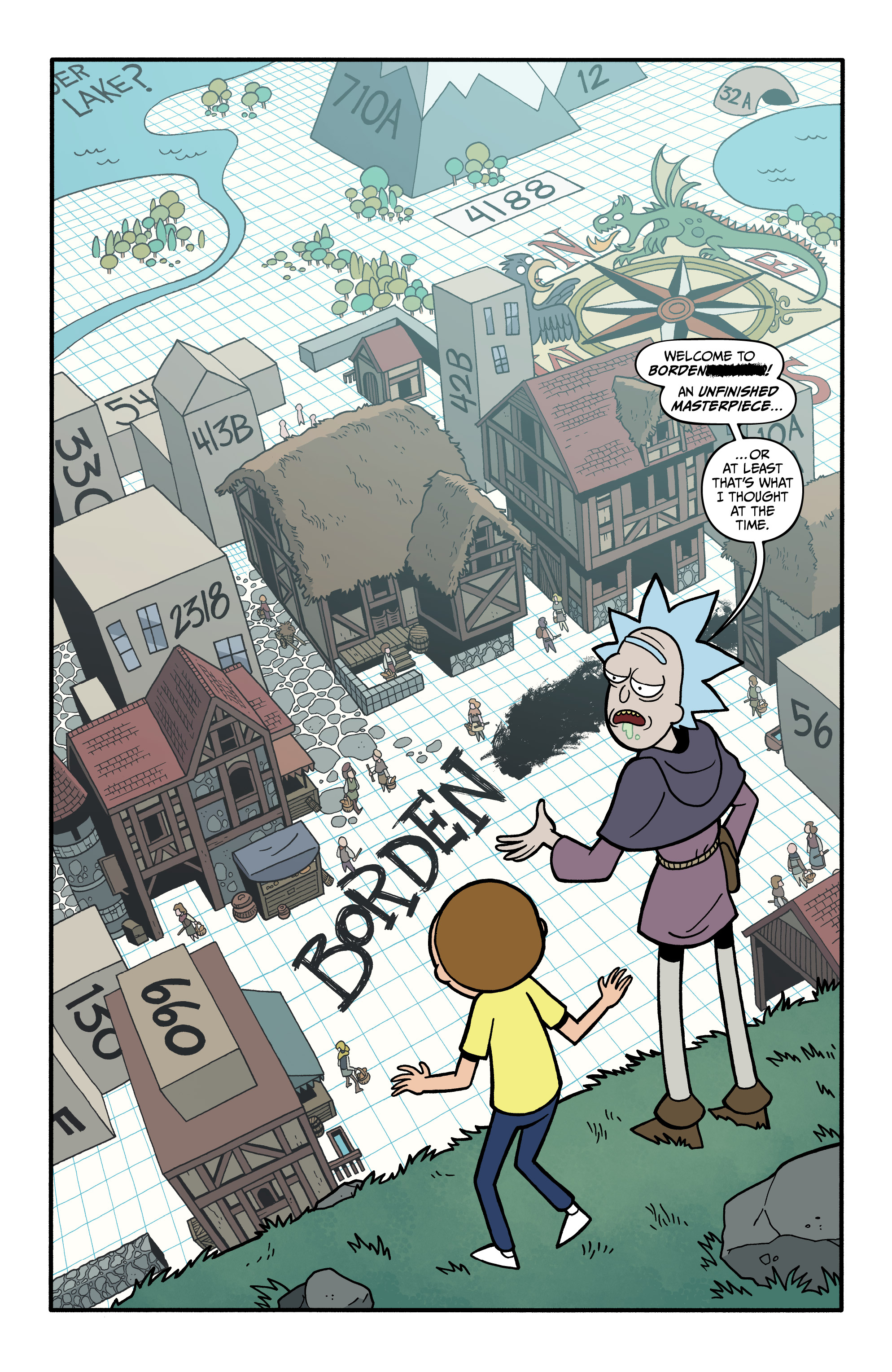 Rick and Morty vs. Dungeons & Dragons II: Painscape (2019-): Chapter 1 - Page 14