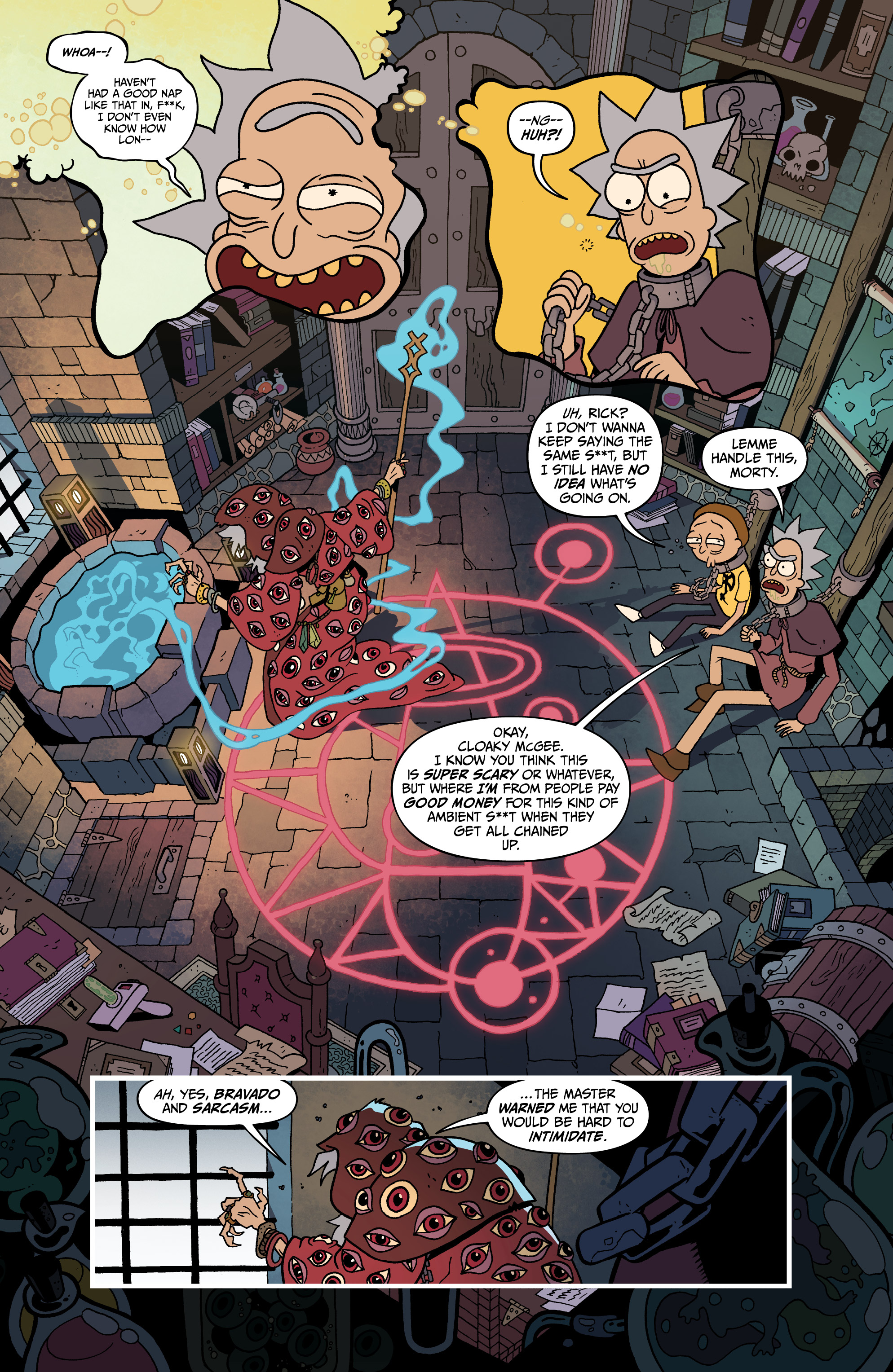 Rick and Morty vs. Dungeons & Dragons II: Painscape (2019-): Chapter 1 - Page 16
