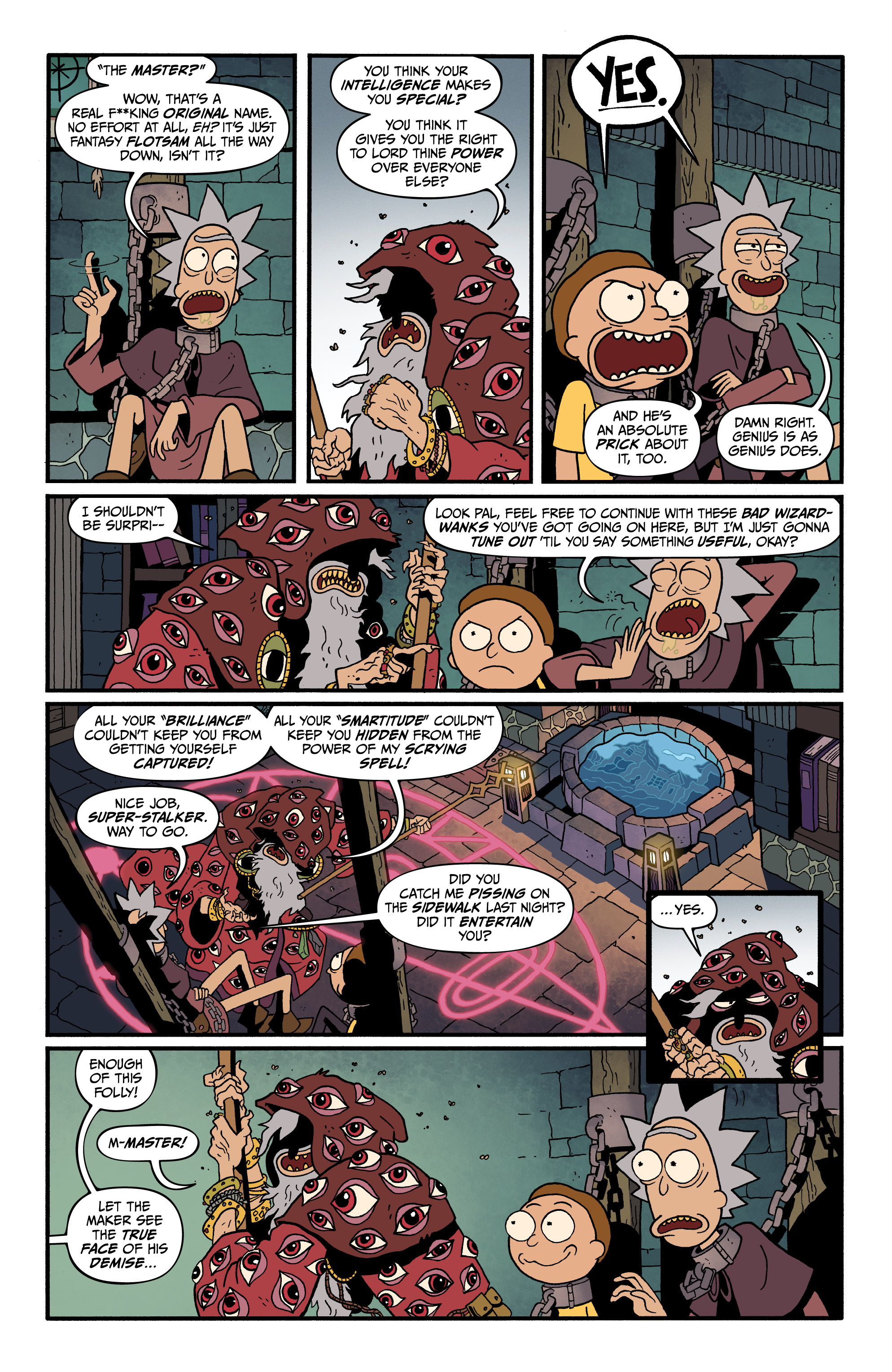 Rick and Morty vs. Dungeons & Dragons II: Painscape (2019-): Chapter 1 - Page 17