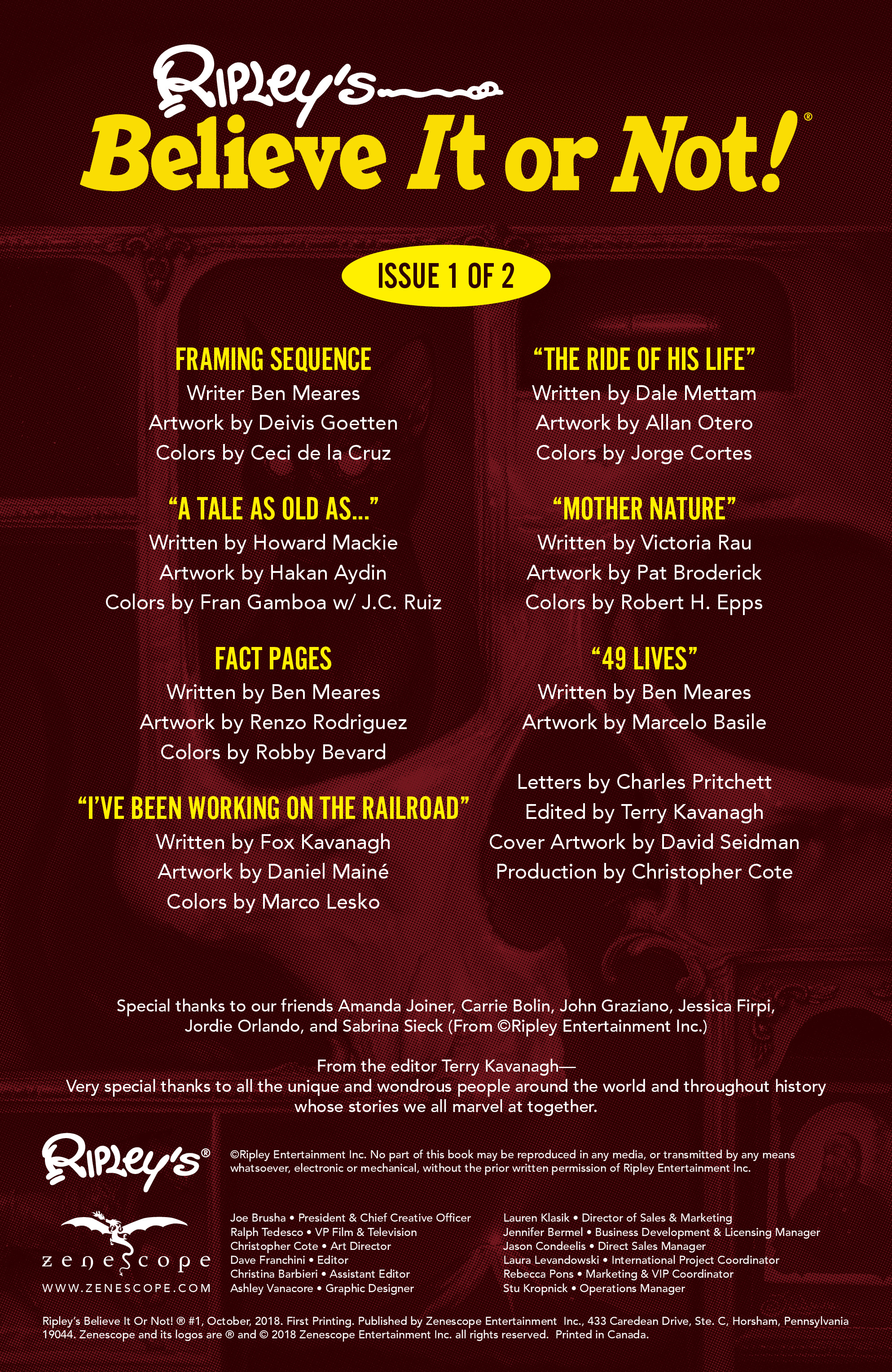 Ripley's Believe It or Not (2018-): Chapter 1 - Page 2
