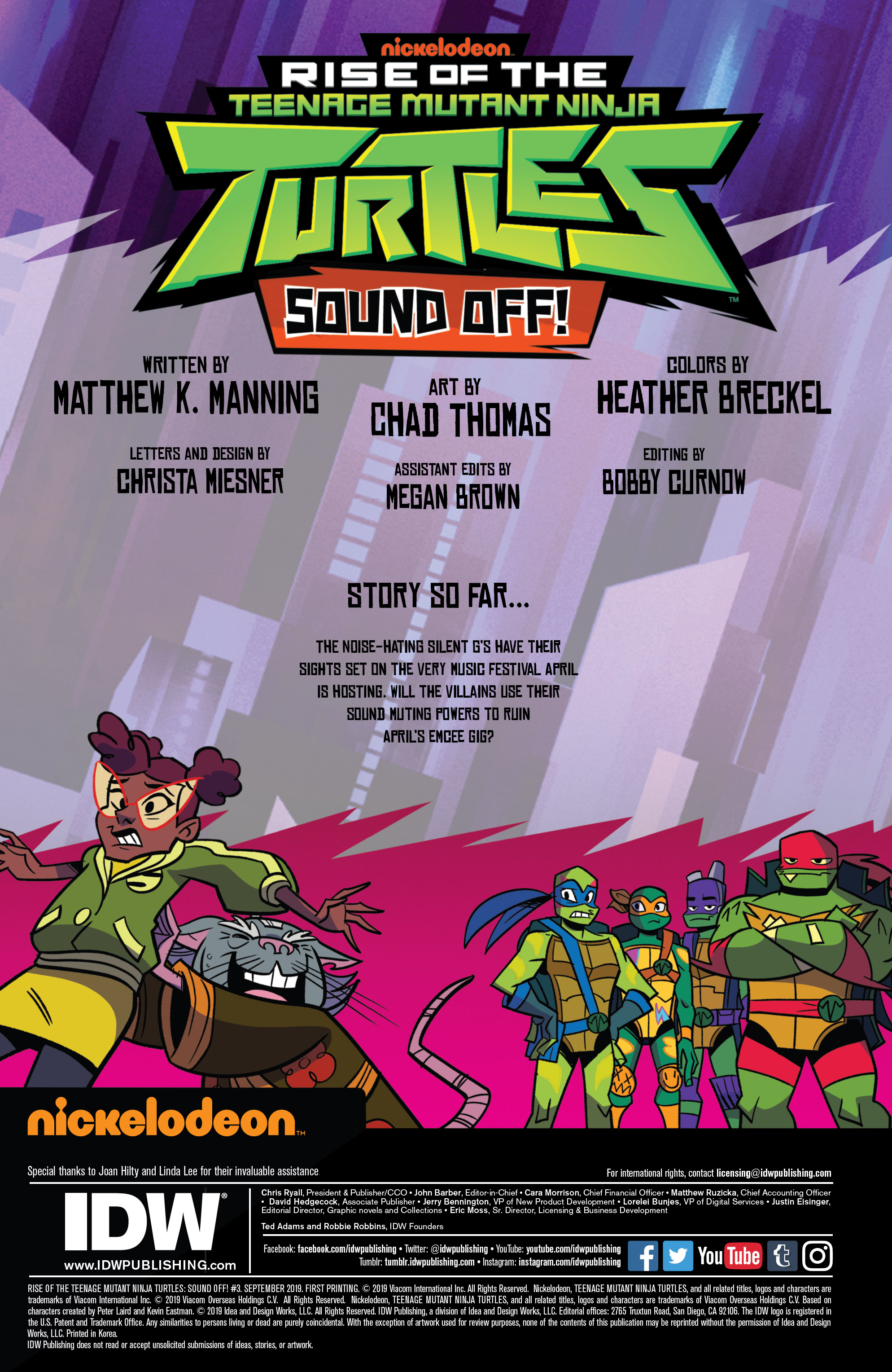 Rise of Teenage Mutant Ninja Turtles: Sound Off (2019-): Chapter 3 - Page 2