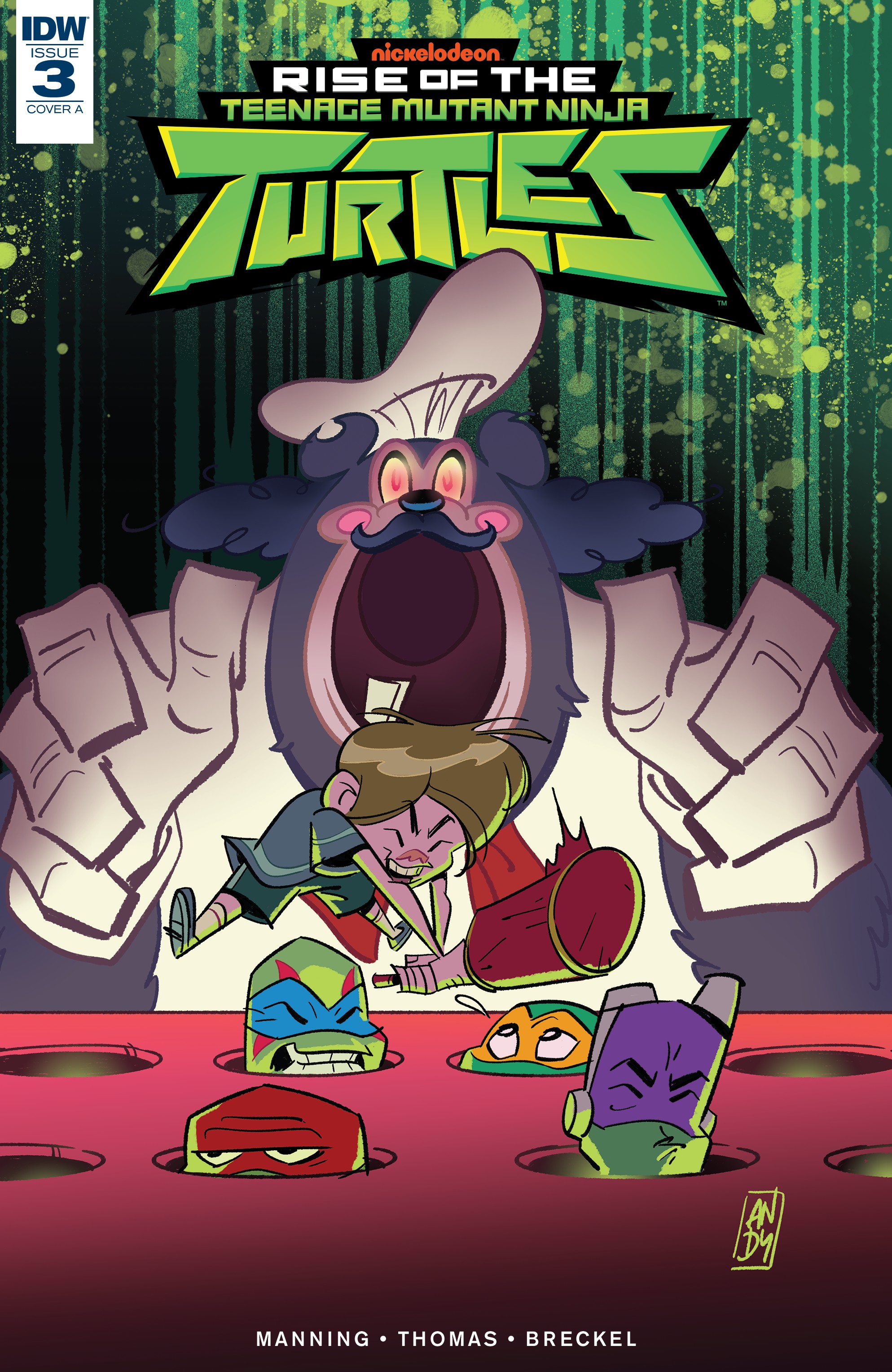 Rise Of The Teenage Mutant Ninja Turtles (2018-): Chapter 3 - Page 1