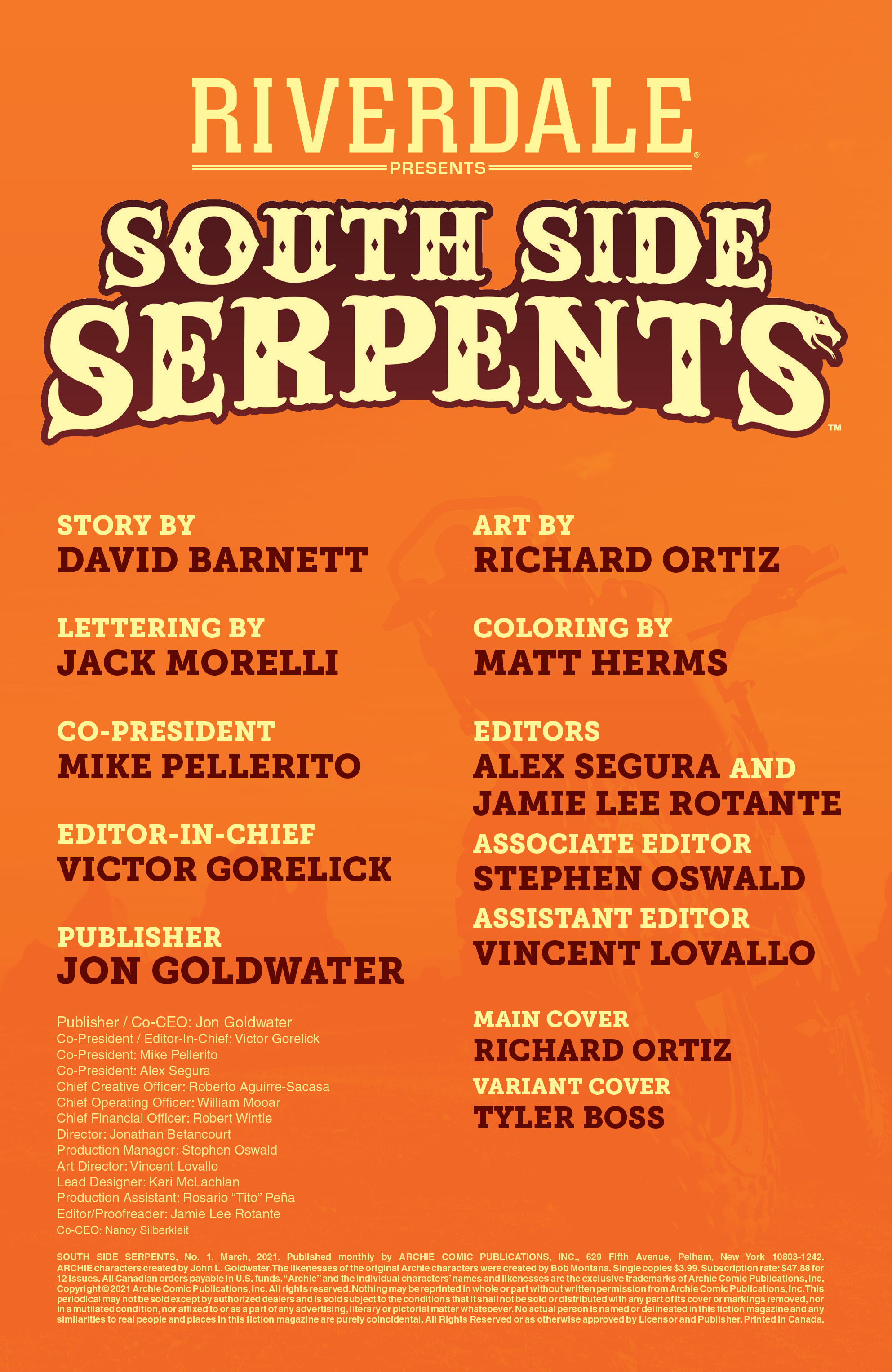 Riverdale Presents: South Side Serpents (2021): Chapter 1 - Page 2