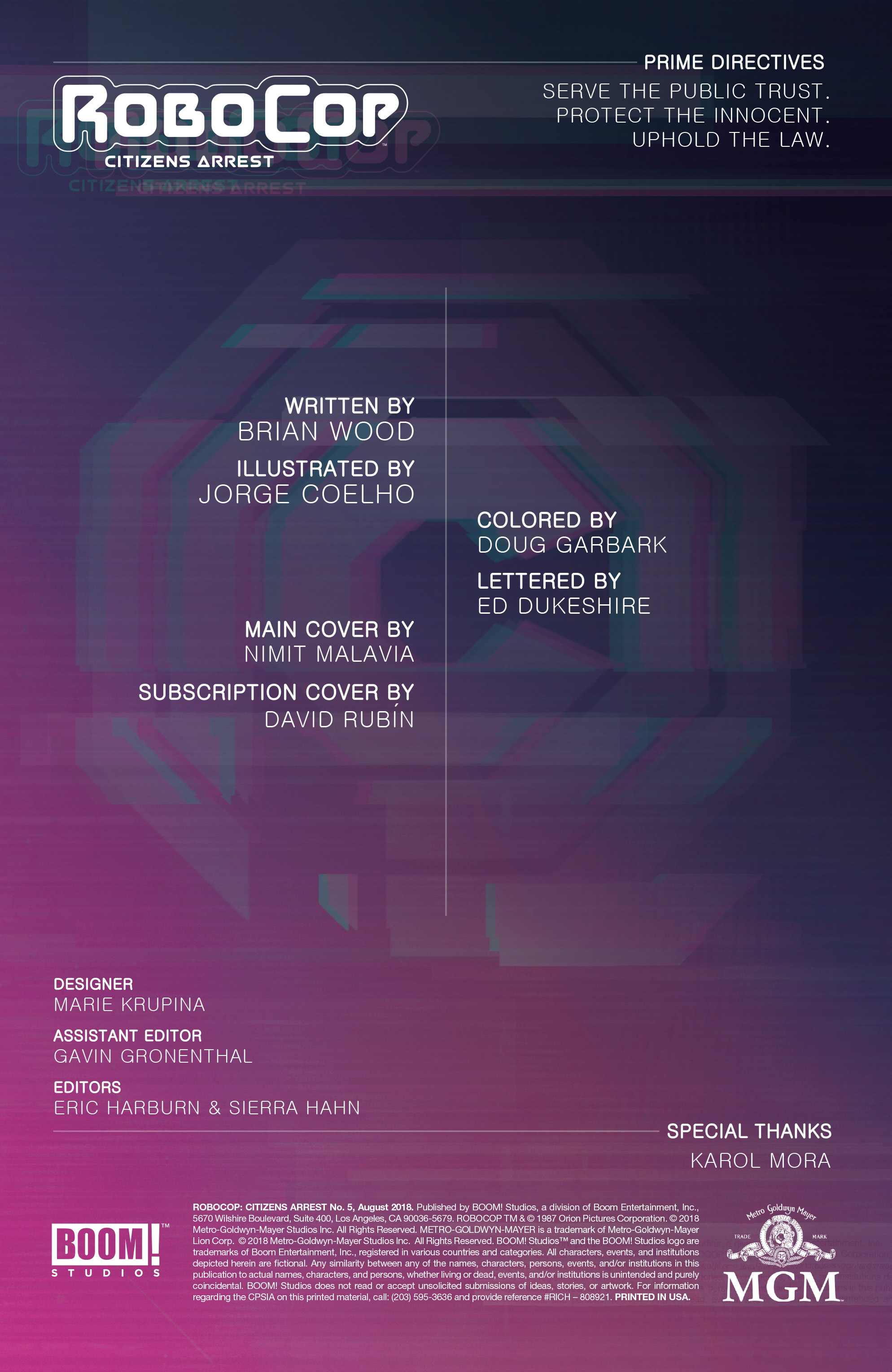 RoboCop: Citizens Arrest (2018-): Chapter 5 - Page 2