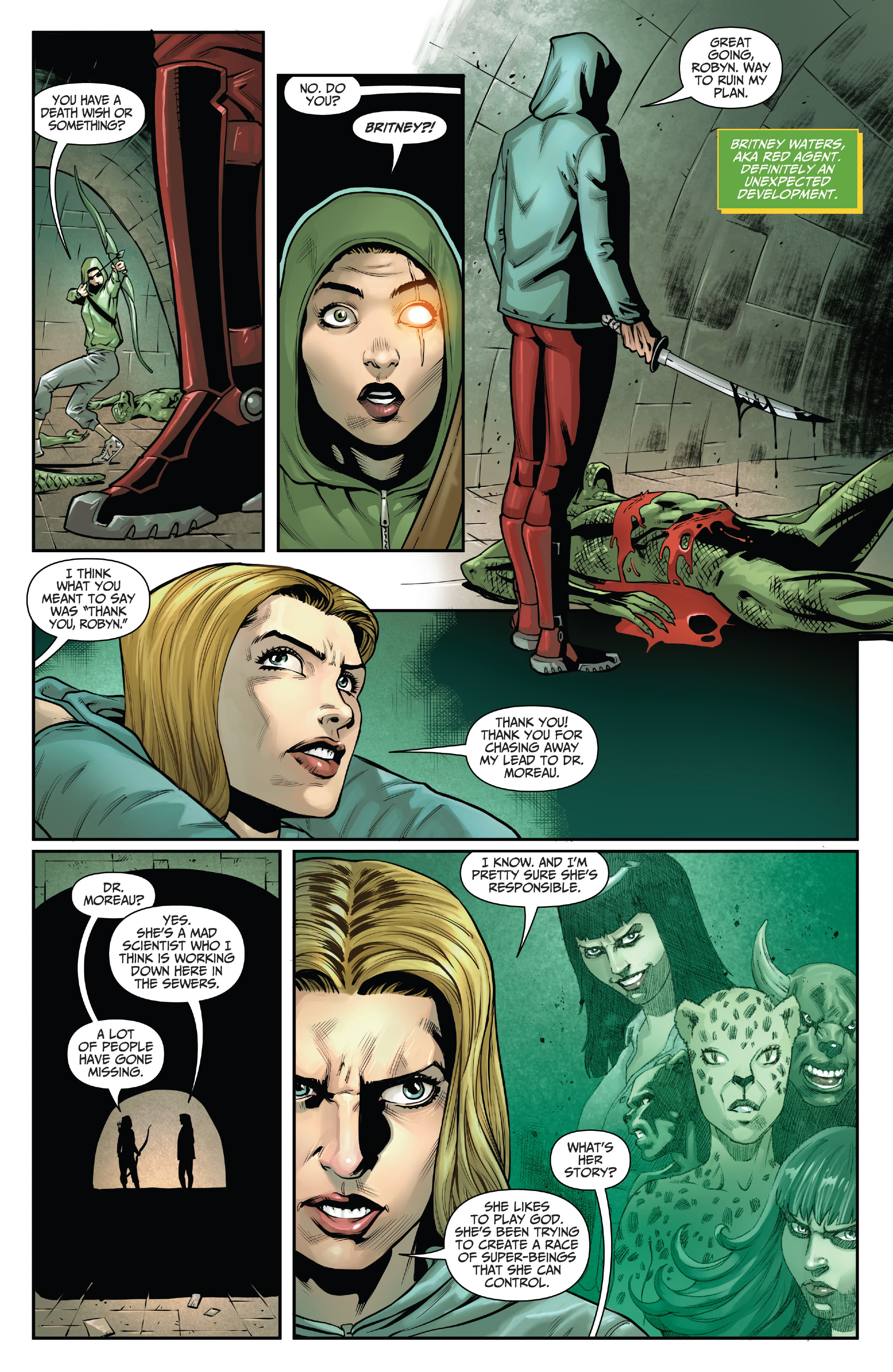 Robyn Hood: Children of Dr. Moreau (2022-): Chapter 1 - Page 9