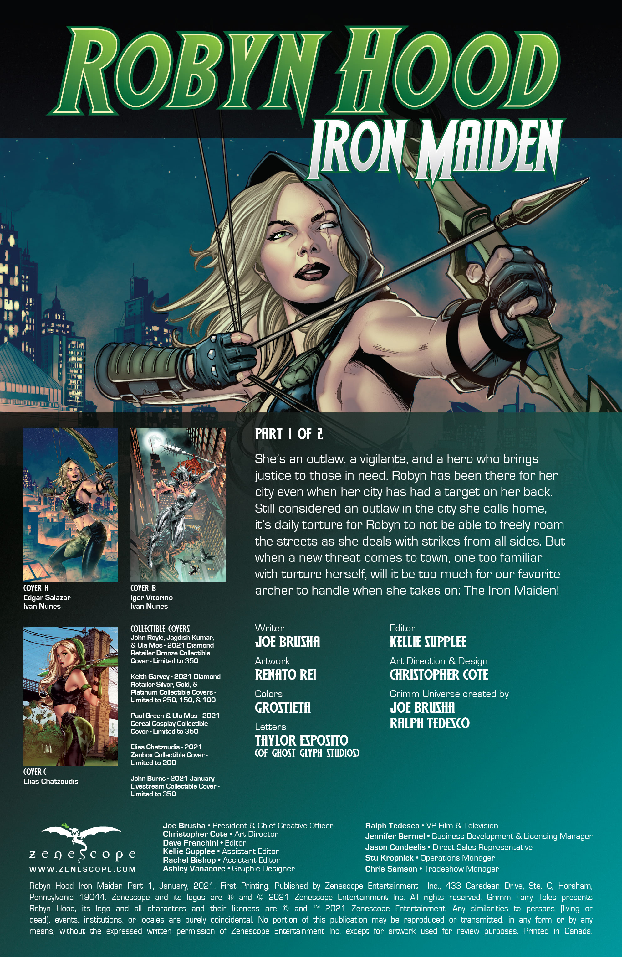 Robyn Hood: Iron Maiden (2021-): Chapter 1 - Page 2