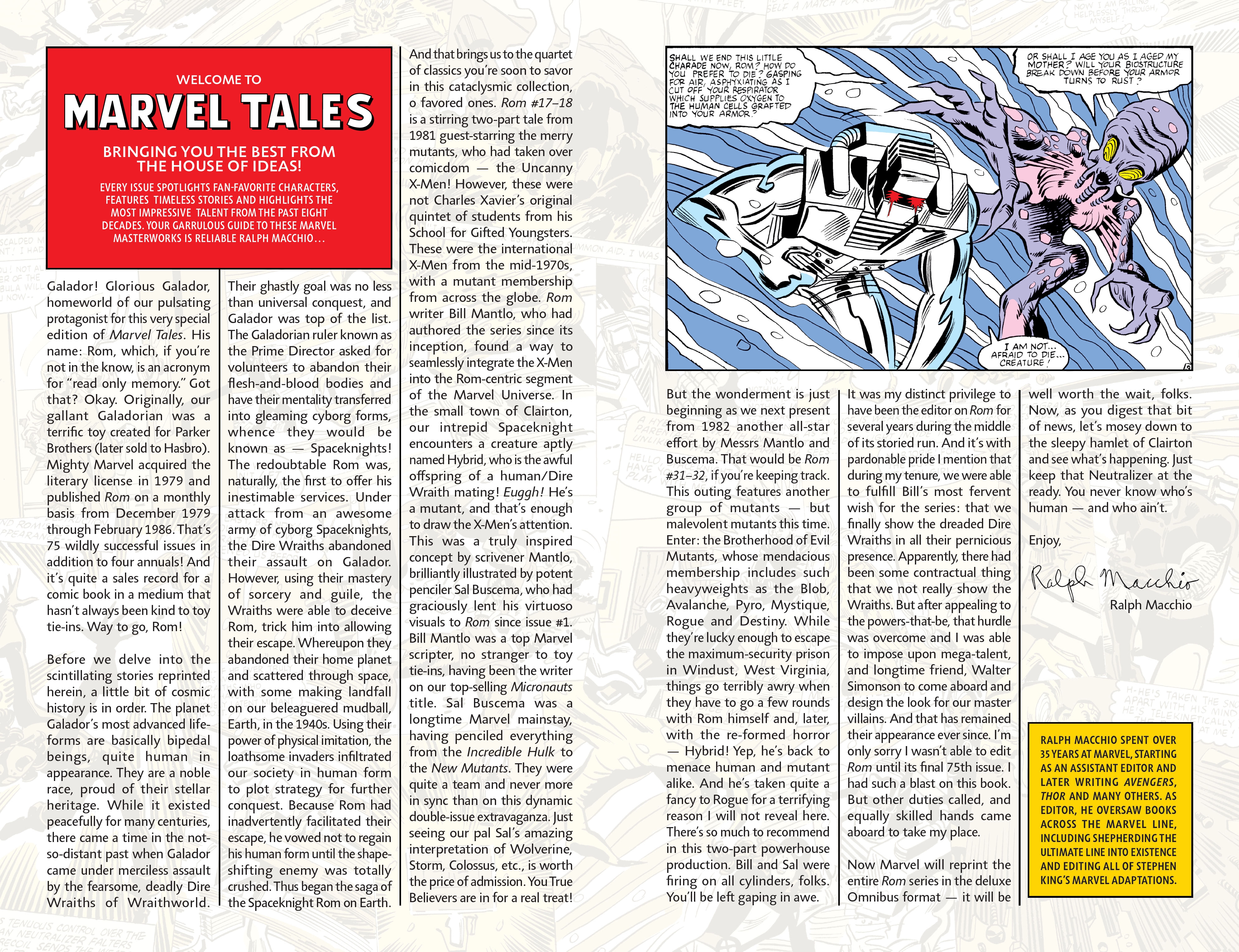 ROM and the X-Men: Marvel Tales (2023-): Chapter 1 - Page 4