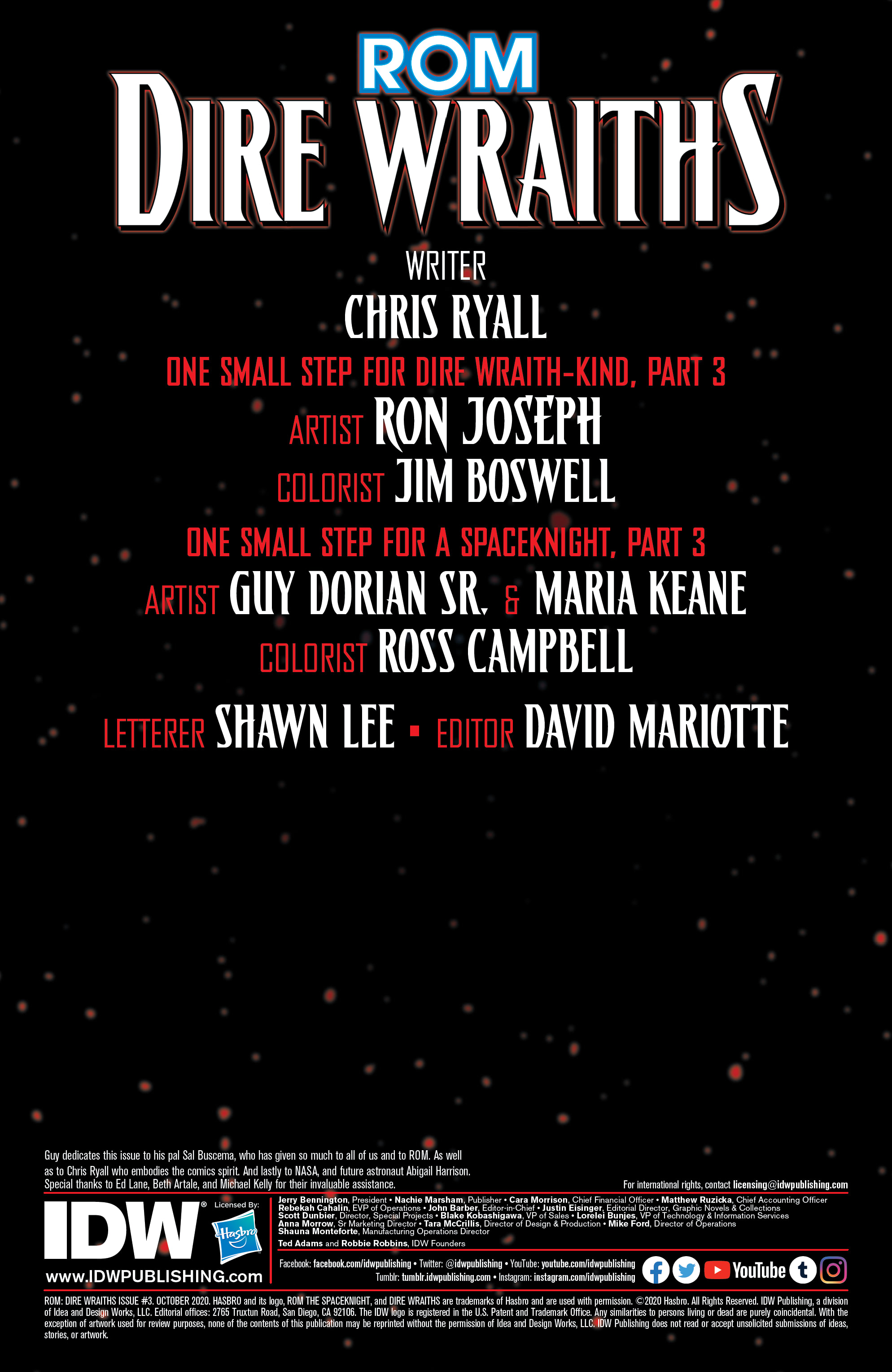 ROM: Dire Wraiths (2020-): Chapter 3 - Page 2