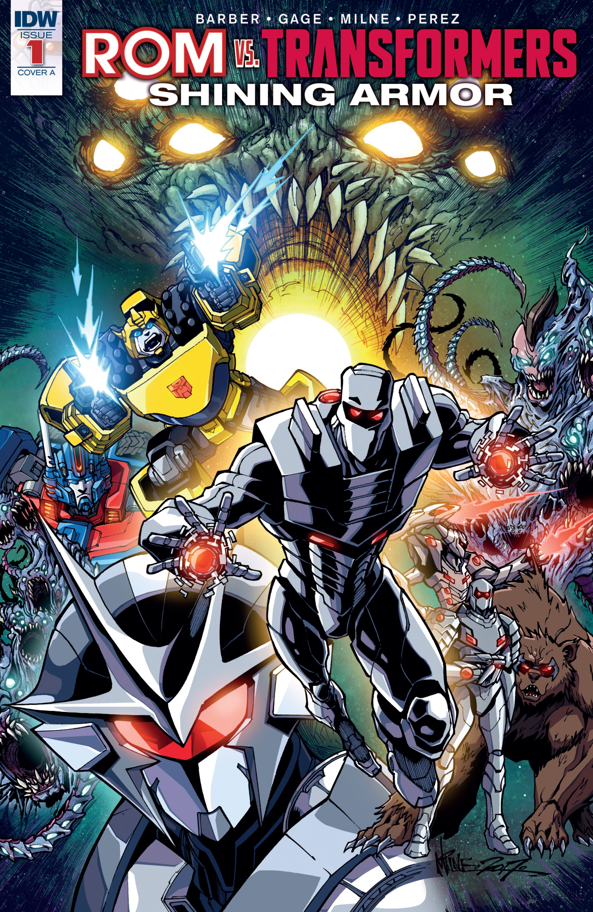 ROM vs. Transformers: Shining Armor (2017): Chapter 1 - Page 1