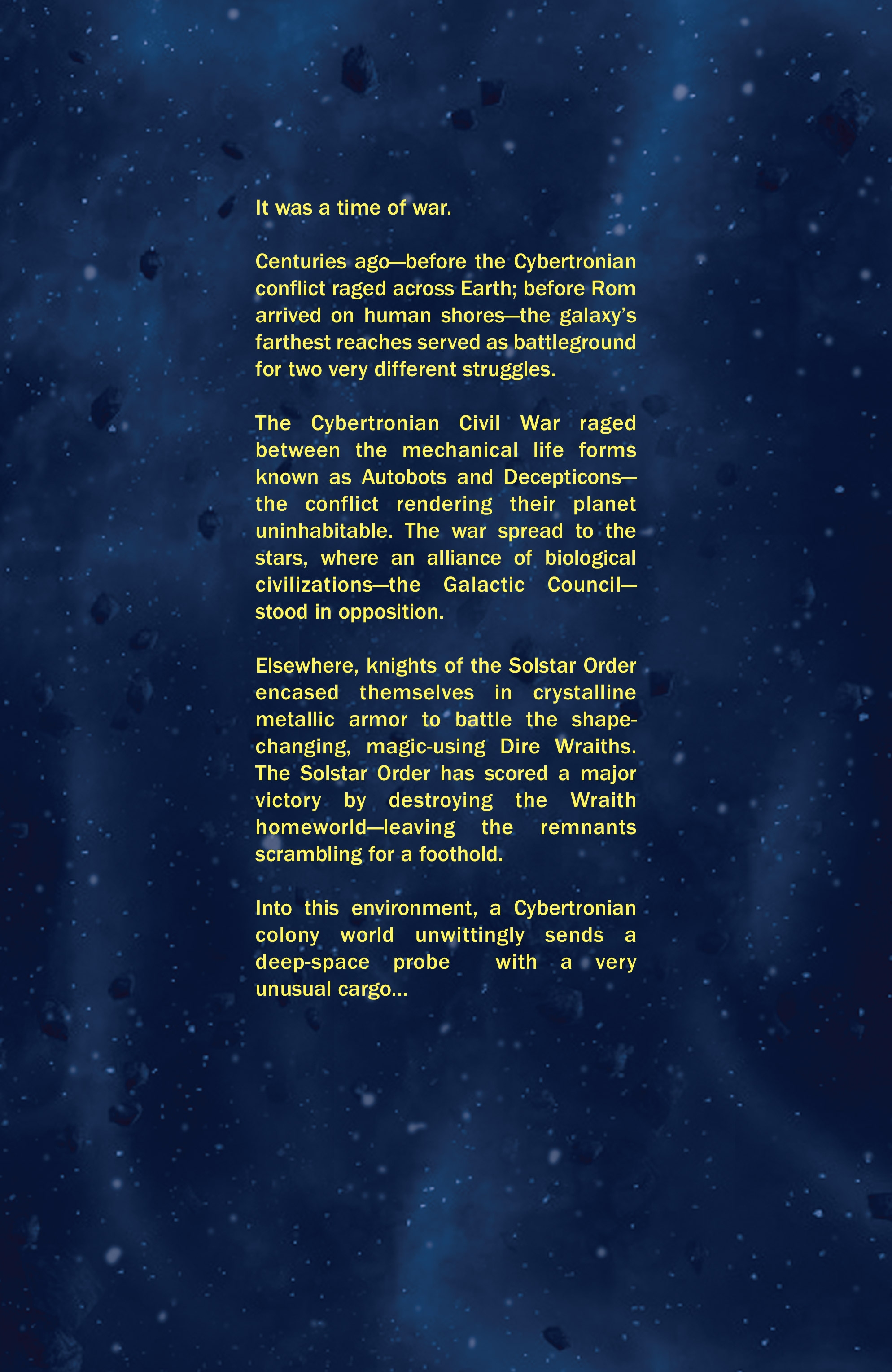 ROM vs. Transformers: Shining Armor (2017): Chapter 1 - Page 3
