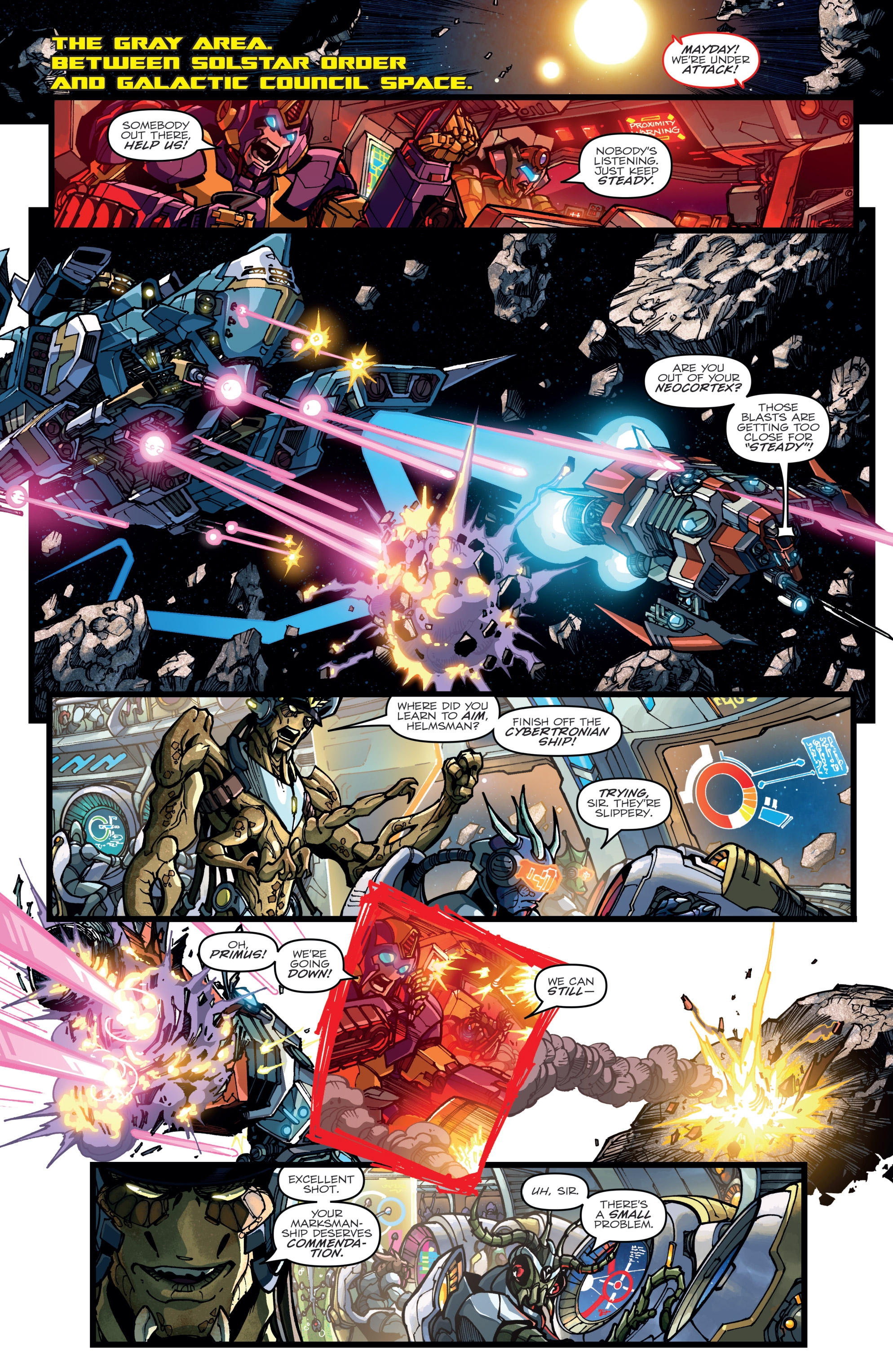 ROM vs. Transformers: Shining Armor (2017): Chapter 1 - Page 5
