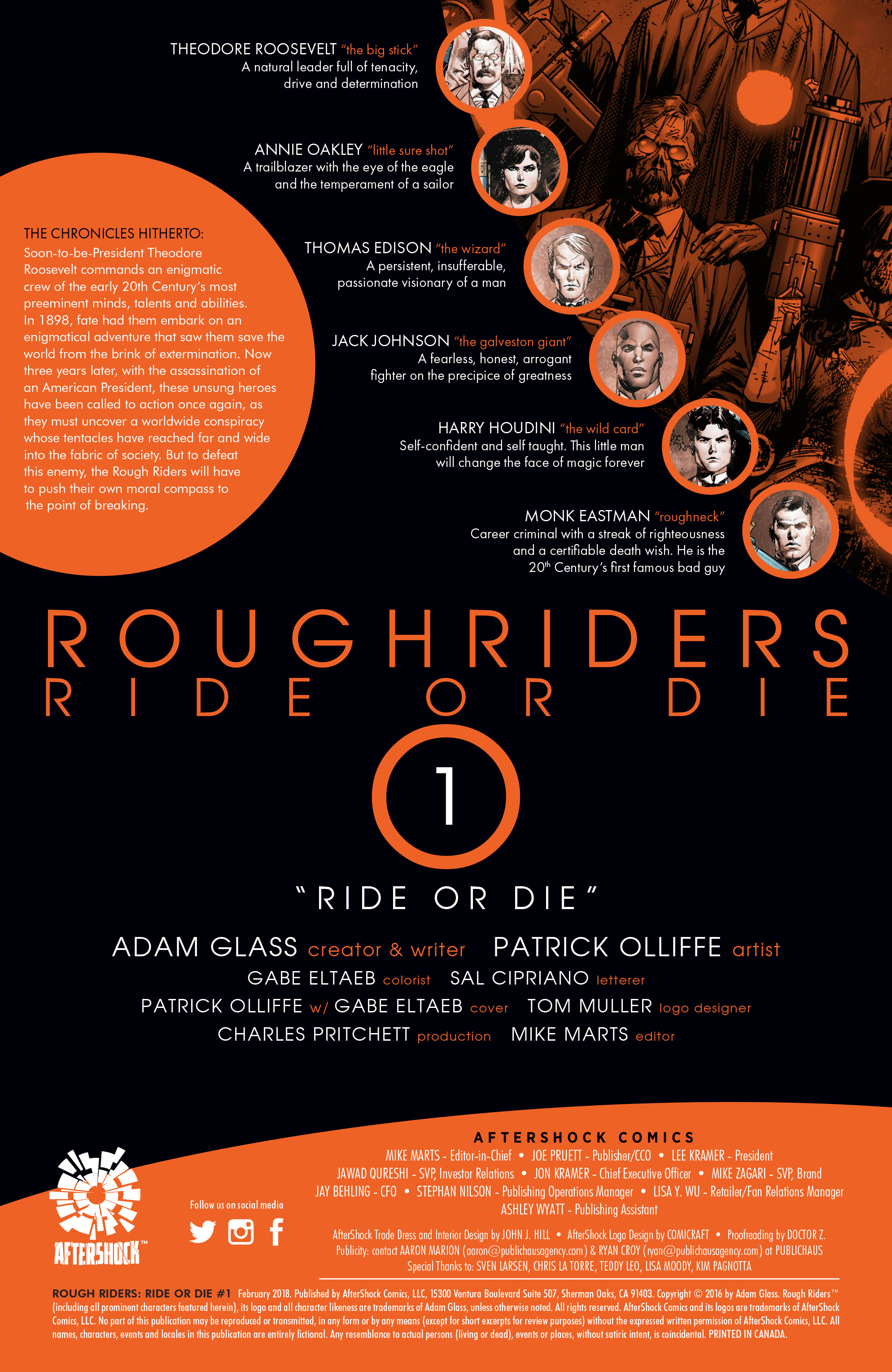 Rough Riders: Ride or Die (2018): Chapter 1 - Page 2