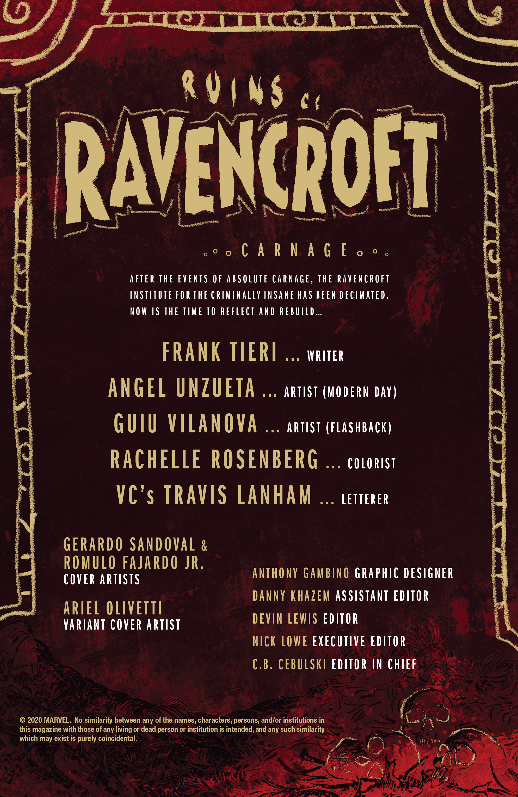 Ruins Of Ravencroft: Carnage (2020): Chapter 1 - Page 2