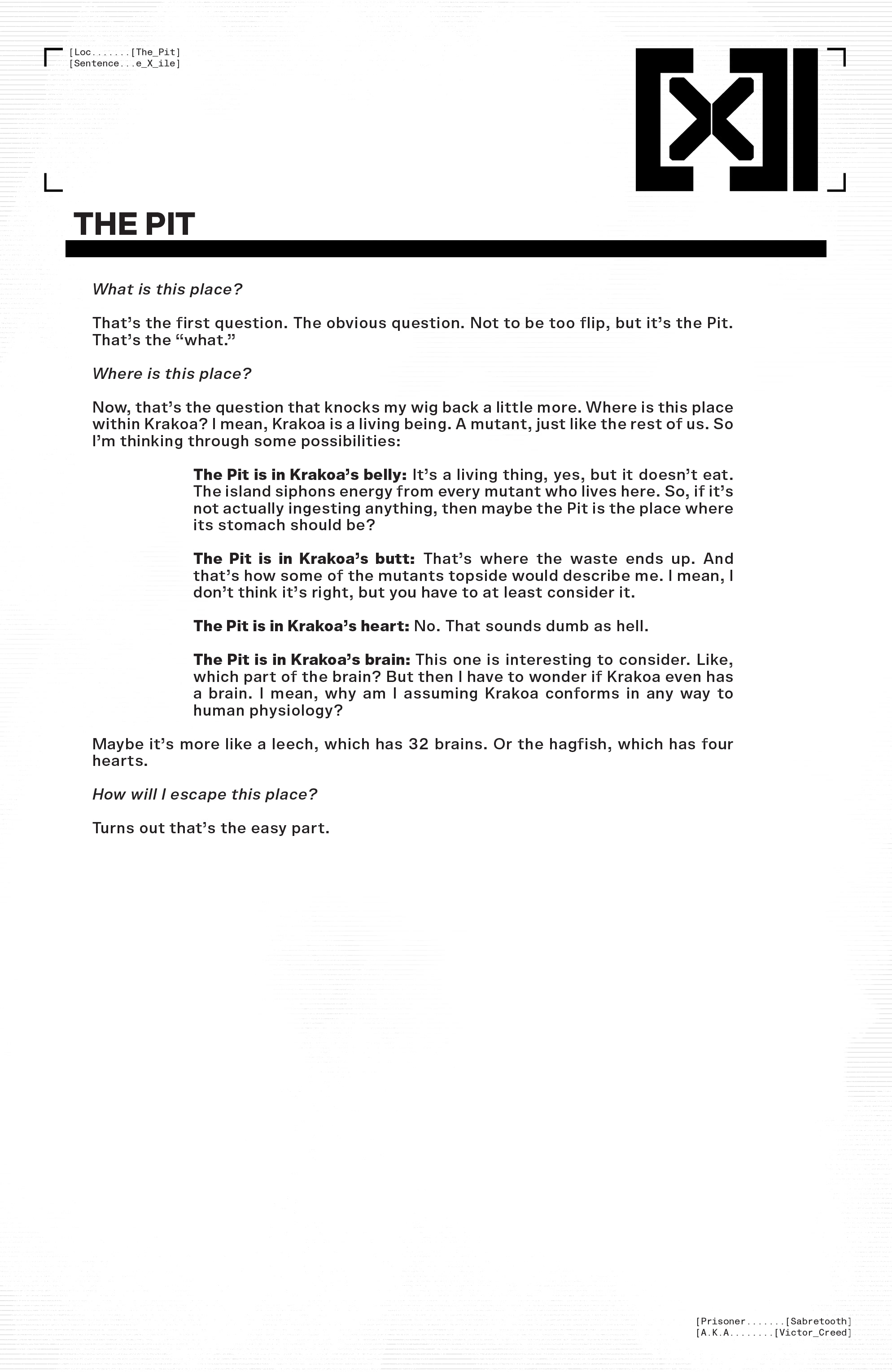 Sabretooth (2022-): Chapter 1 - Page 6