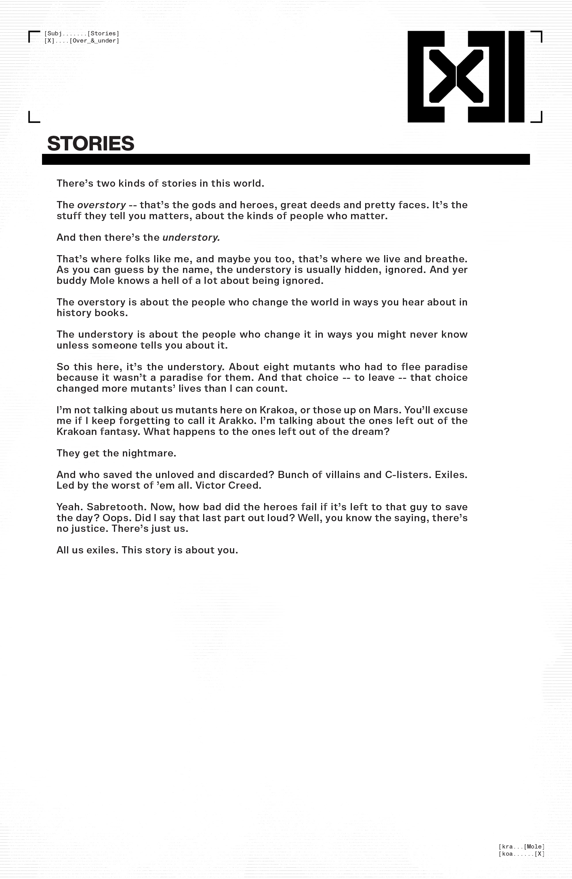 Sabretooth and the Exiles (2022-): Chapter 1 - Page 2