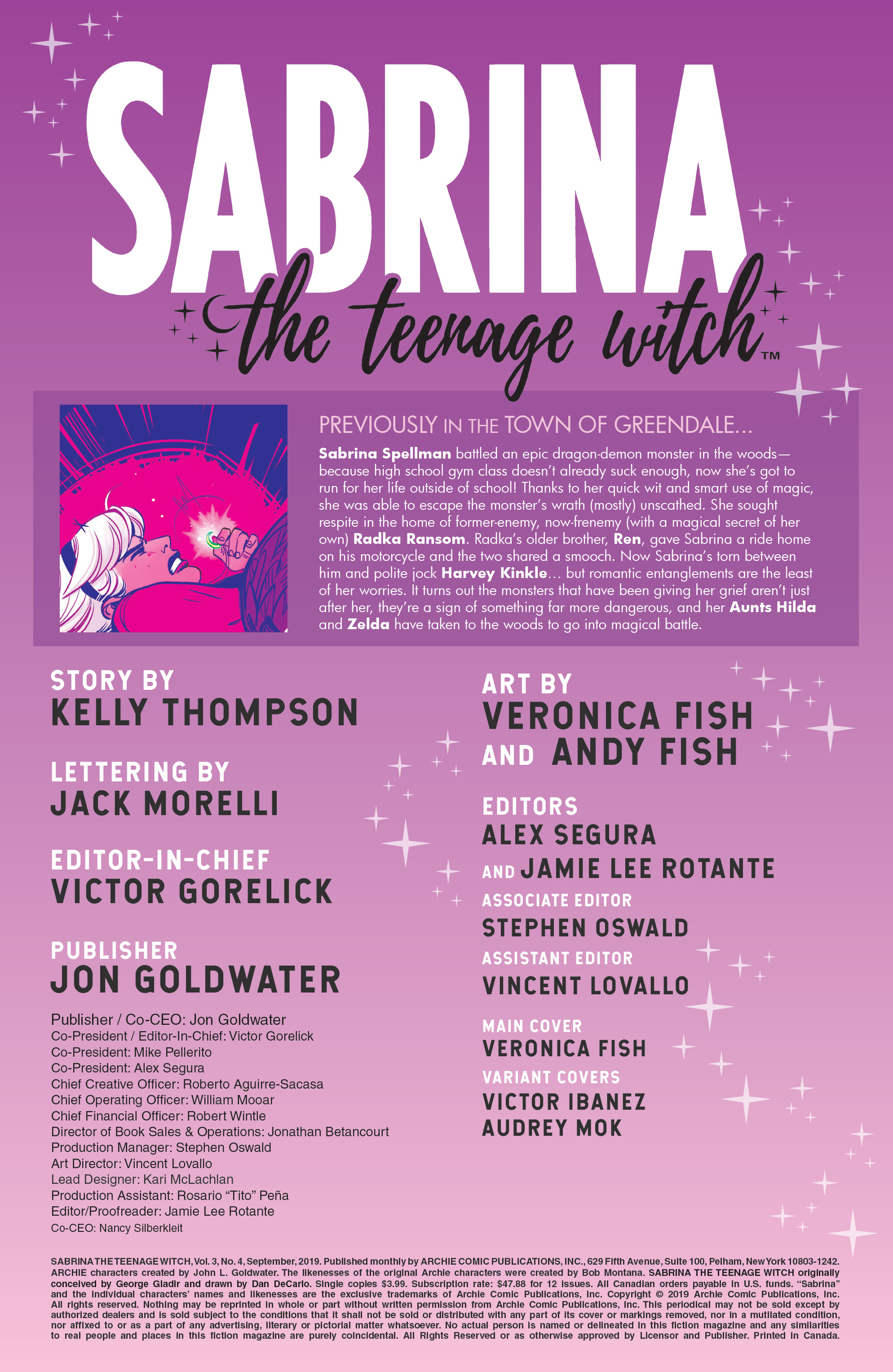 Sabrina the Teenage Witch (2019-): Chapter 4 - Page 2